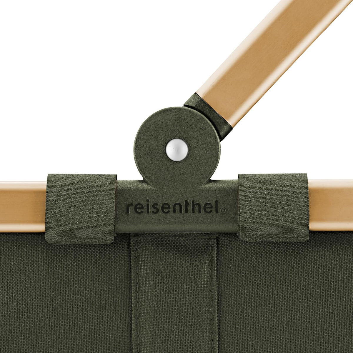 reisenthel Carrybag Shopping Basket 22L Polyester Forest Gold