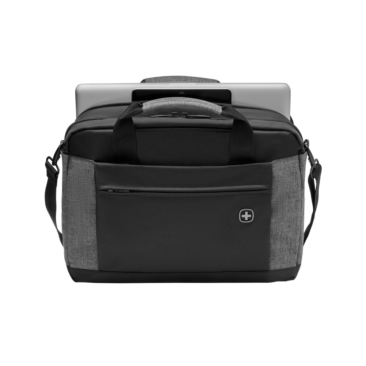 WENGER Underground Laptop Messenger Bag for 16" Notebook & 10" Tablet Black