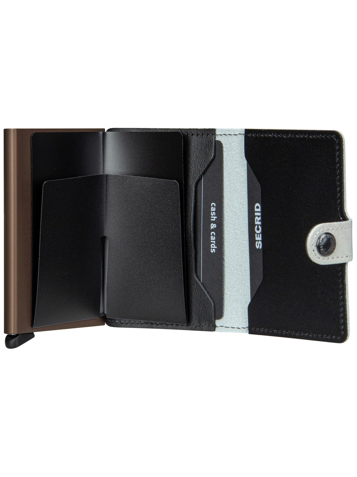 Secrid Miniwallet Art Goldfinch RFID Wallet - 100% Cowhide Leather