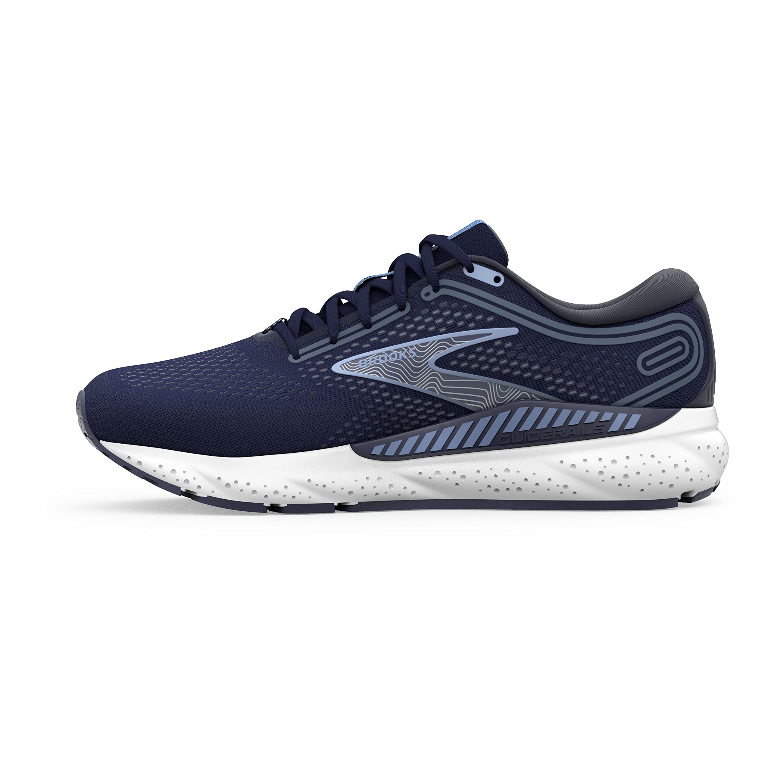 Brooks Beast GTS 23 Men Road Running Shoes Cotton Peacoat Blue White