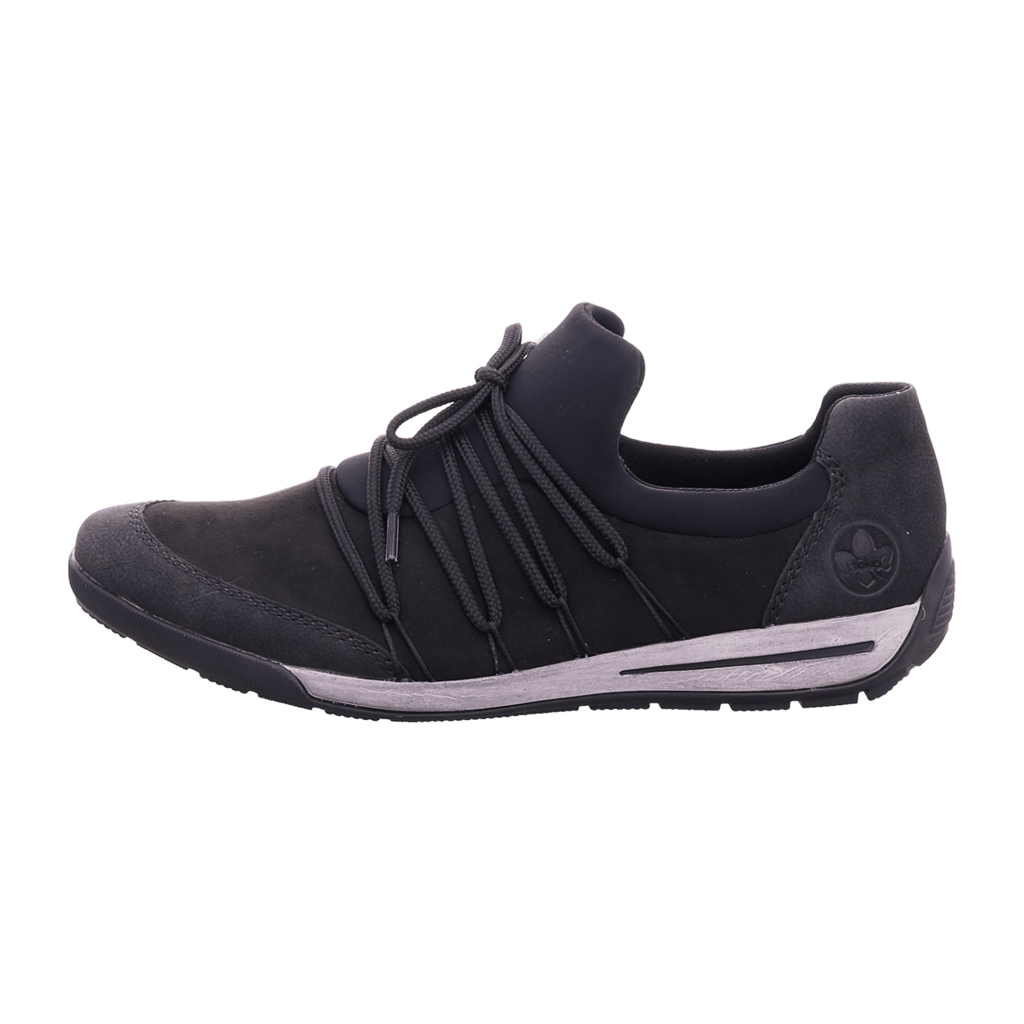 Rieker Comfortable Women's Black Lace-Up Shoes