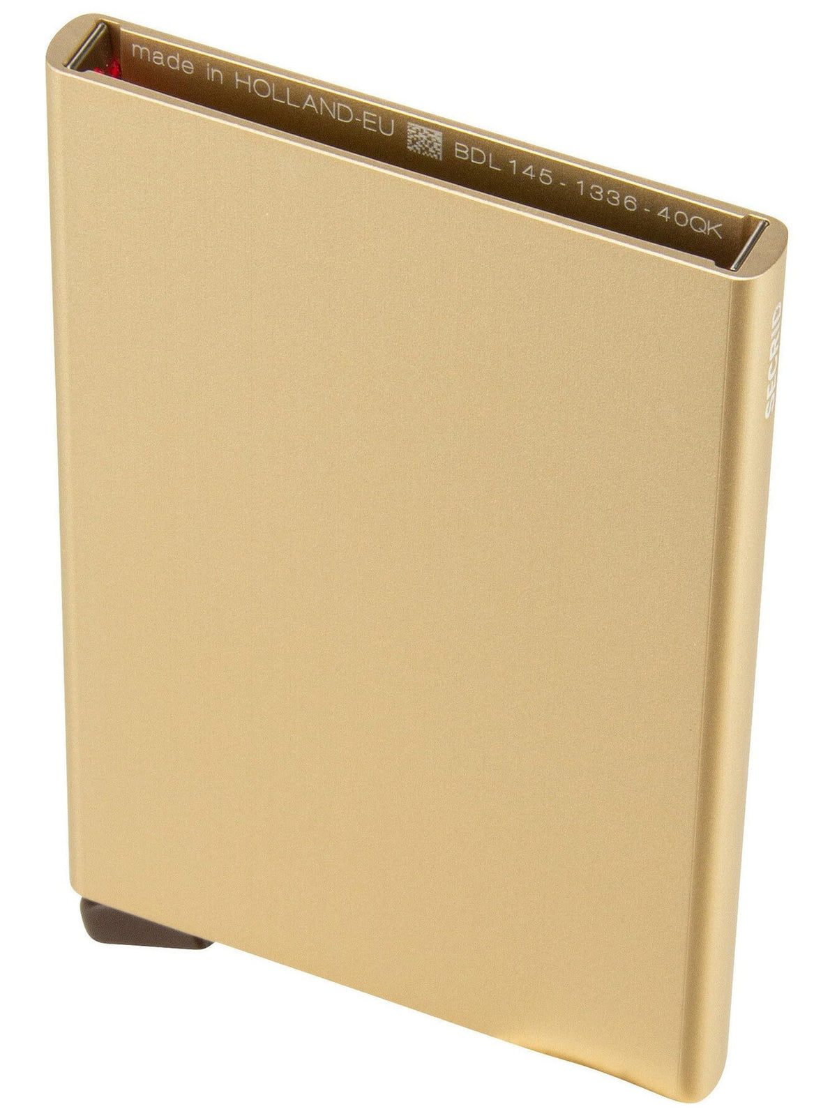 Secrid Card Protector Cashmere Aluminium Wallet - RFID Blocking for 4-6 Cards