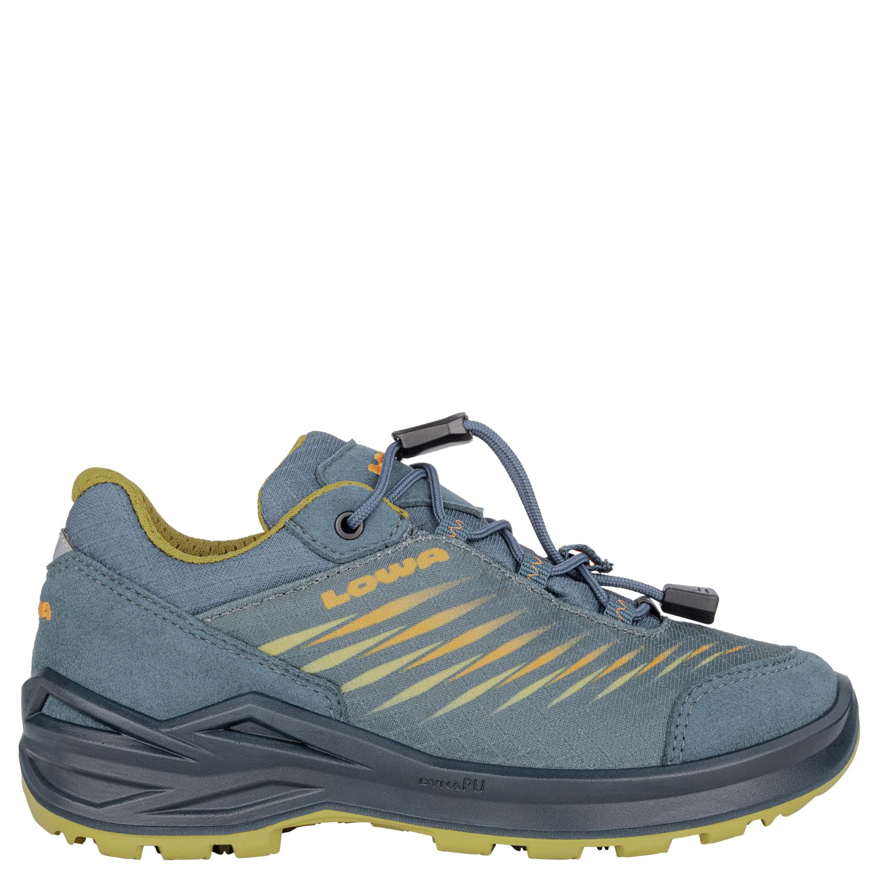 LOWA Zirrox II GTX LO JR Trekking Shoes Petrol Senf Waterproof