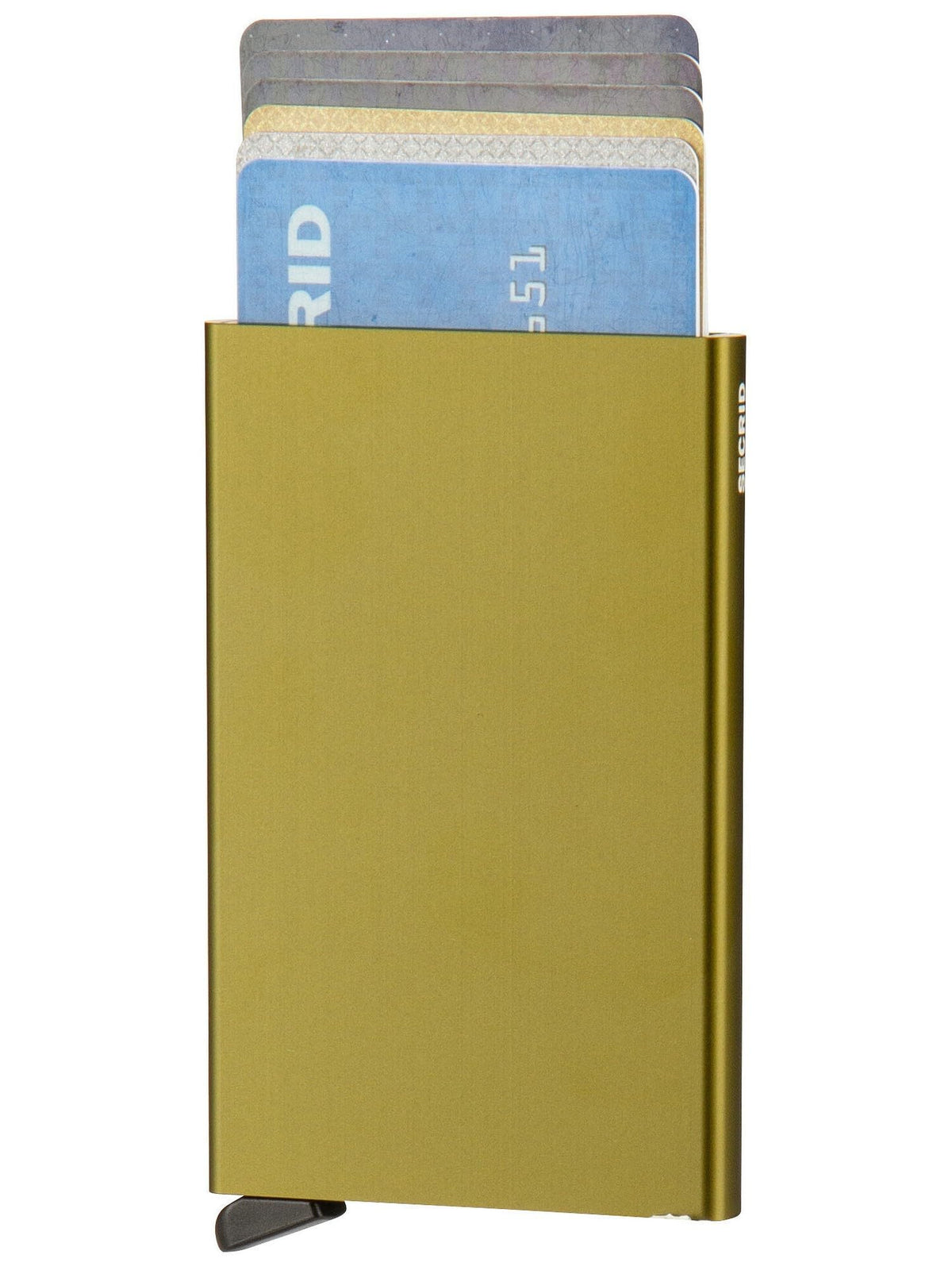 Secrid Cardprotector Wallet Beige - RFID Protected Aluminium Card Holder