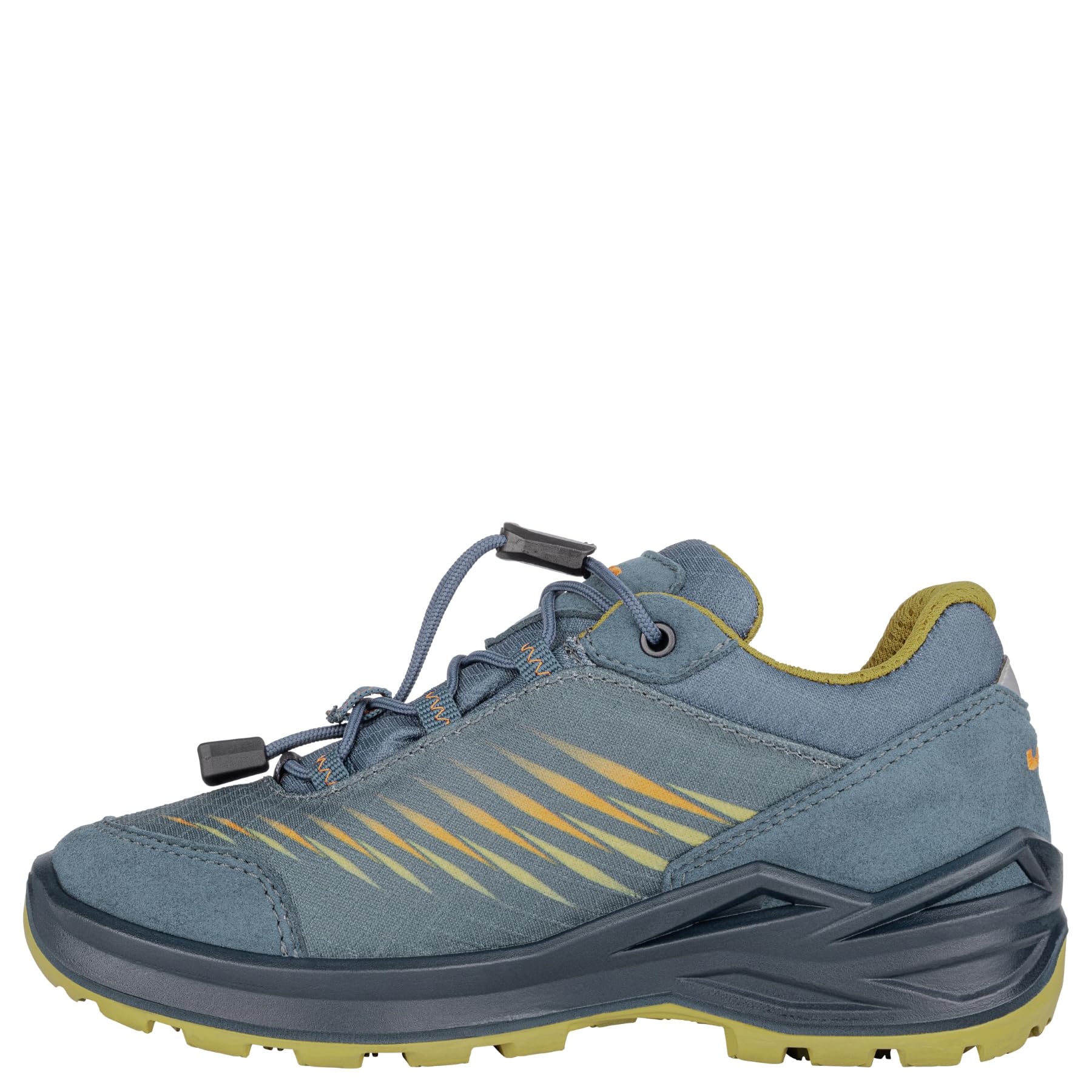 LOWA Zirrox II GTX LO JR Trekking Shoes Petrol Senf Waterproof