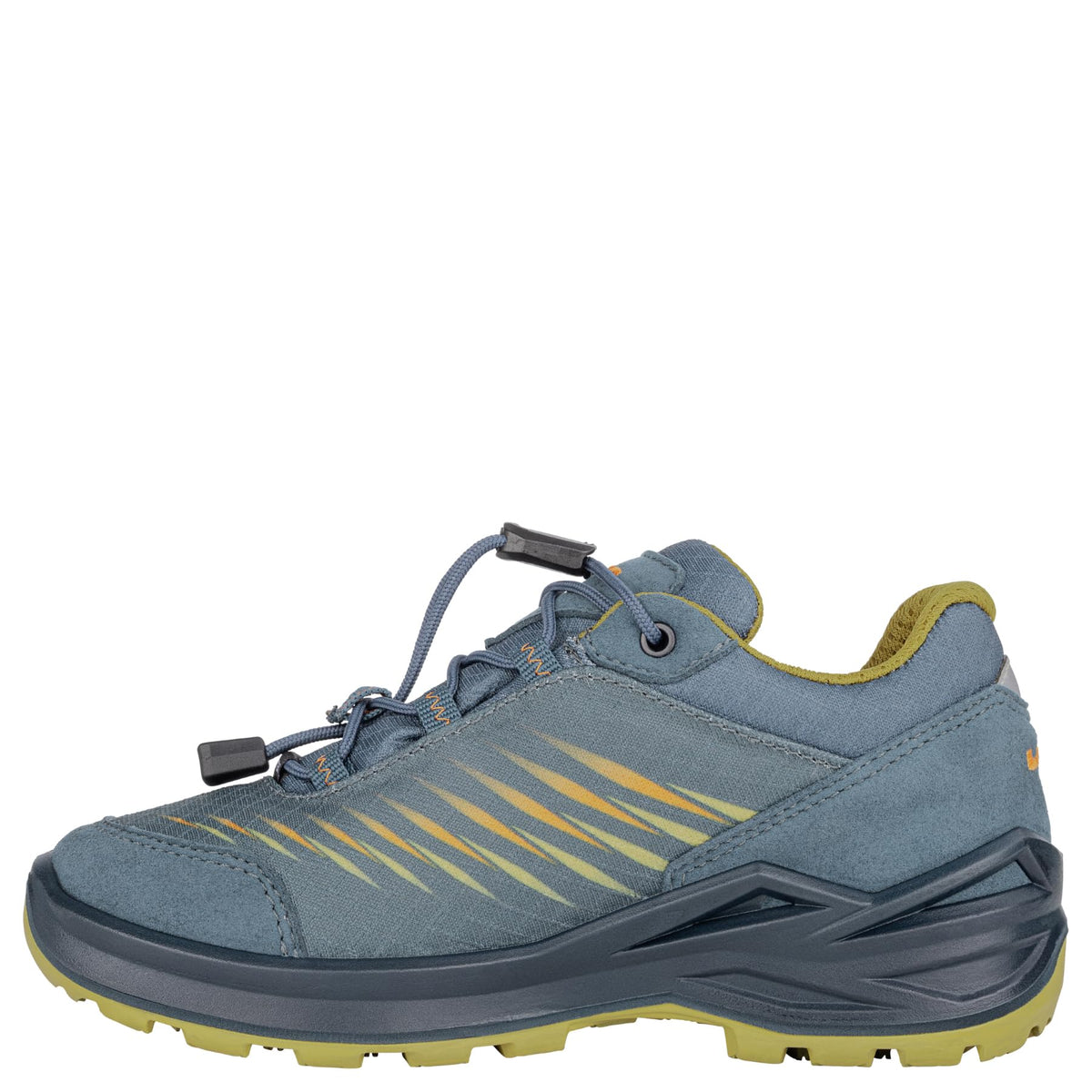 LOWA Zirrox II GTX LO JR Trekking Shoes Petrol Senf Waterproof