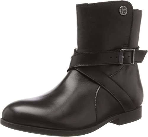 Birkenstock Collins ankle boots narrow black Natural leather - Bartel-Shop