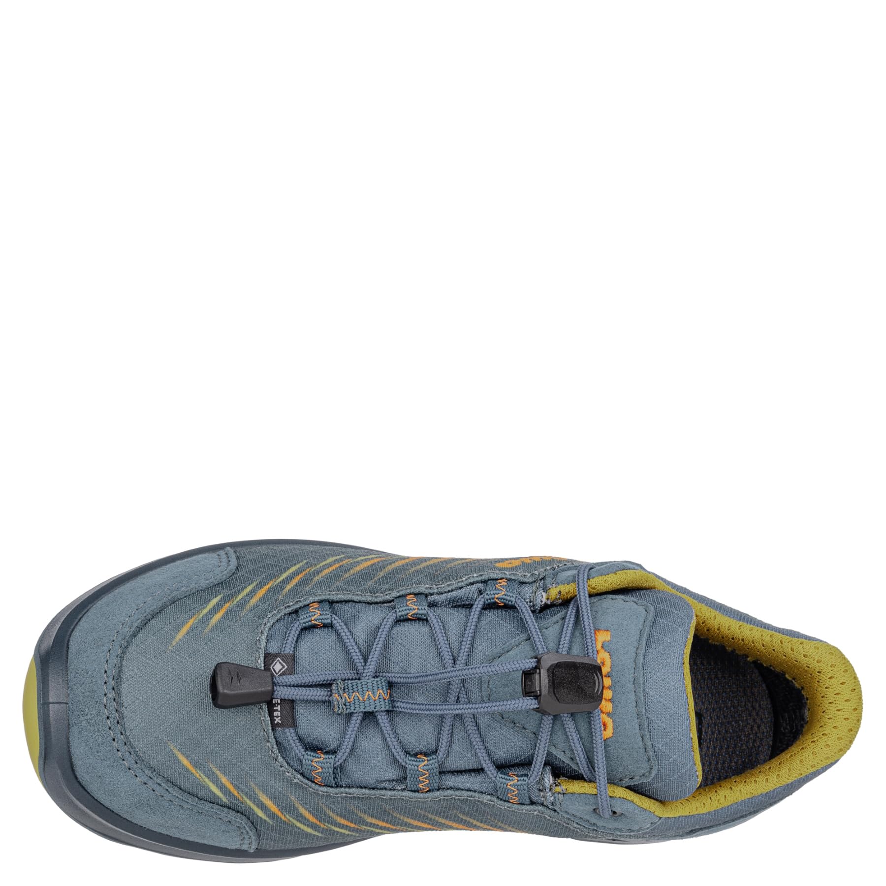 LOWA Zirrox II GTX LO JR Trekking Shoes Petrol Senf Waterproof