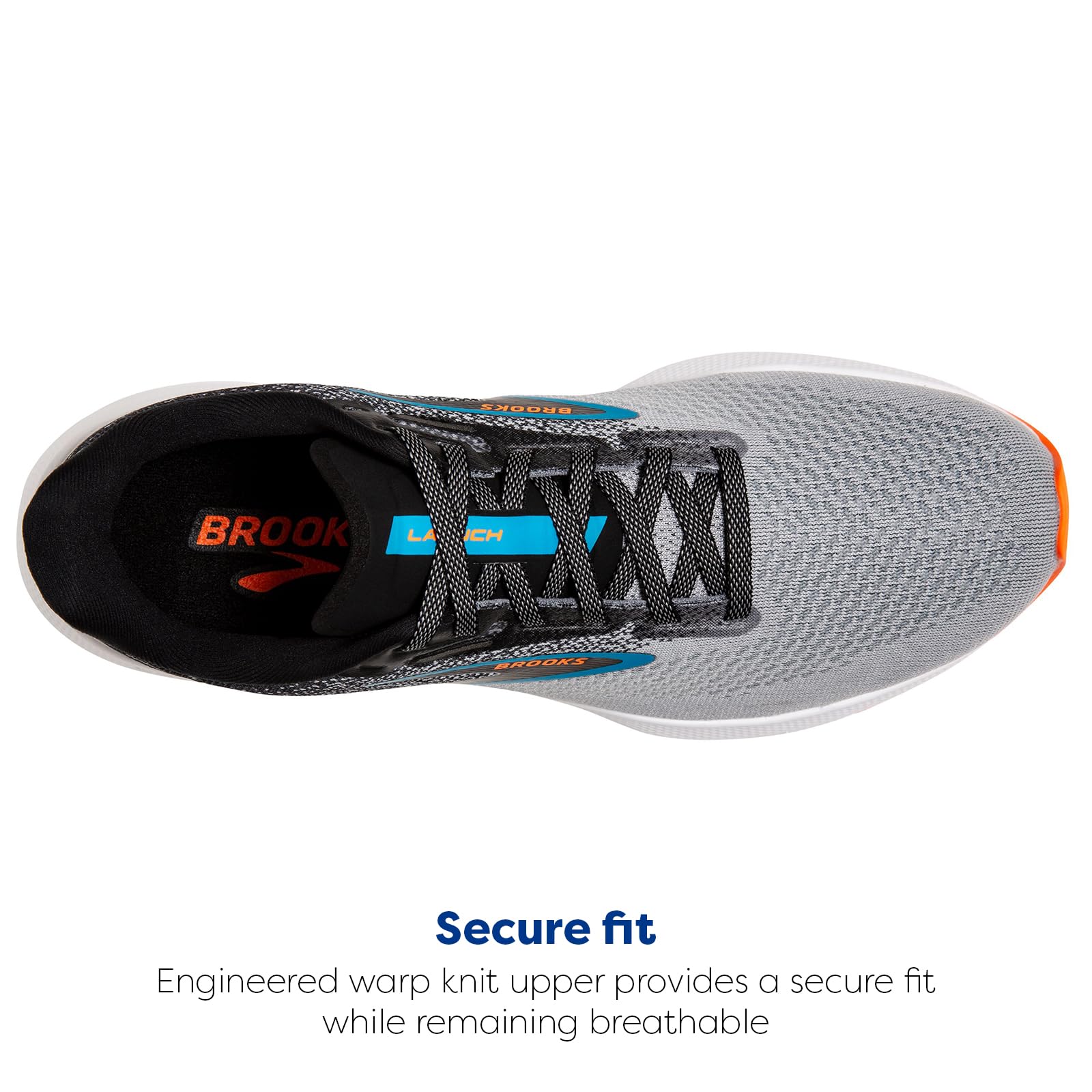 Brooks Launch 10 Men Running Shoes Black