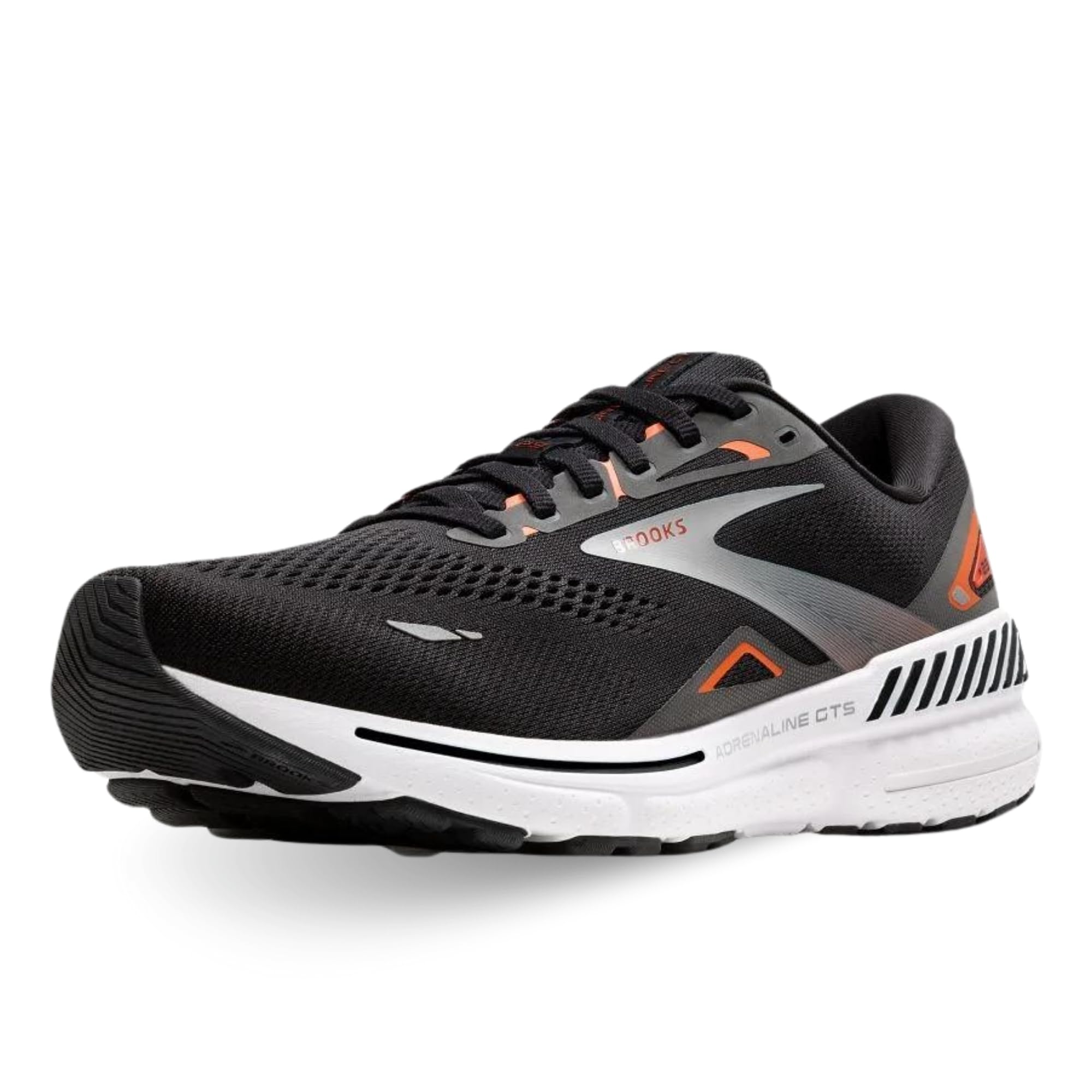 Brooks Adrenaline GTS 23 Men's Running Shoes Black Red Silver Synthetic