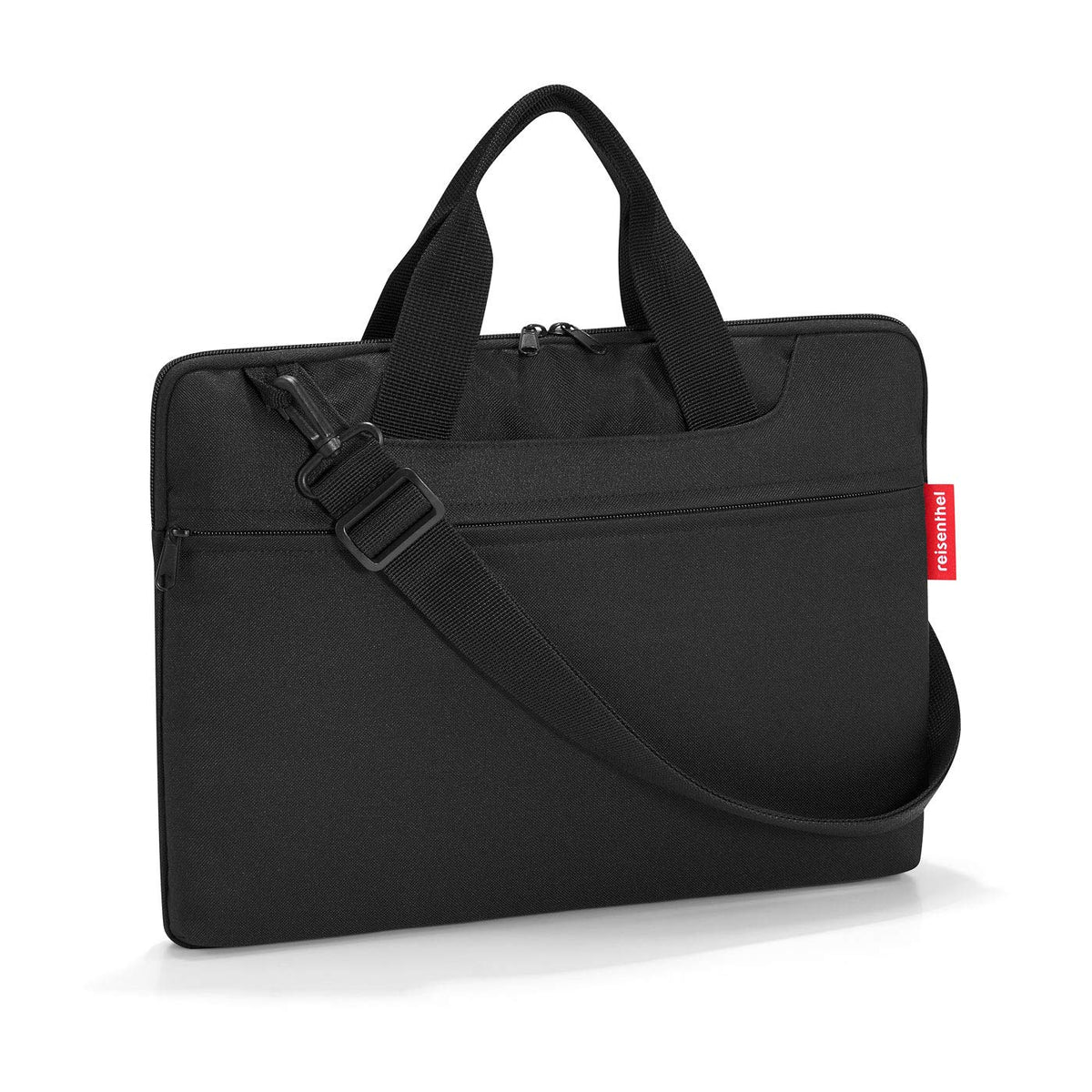 reisenthel Netbookbag Slim Padded Laptop Case Black Water-Repellent with Strap Handles