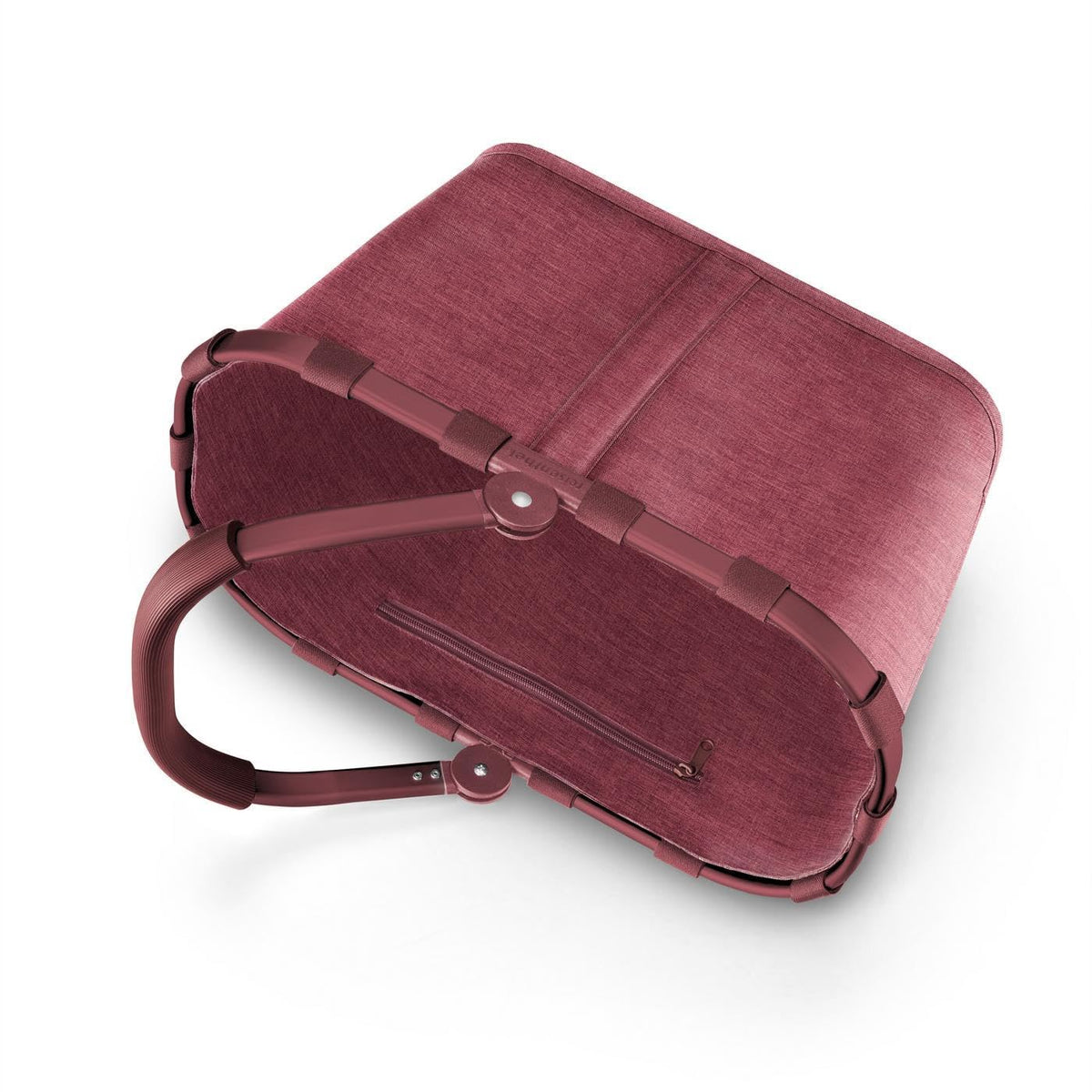 reisenthel Carrybag Shopping Basket 22L Twist Maroon Polyester