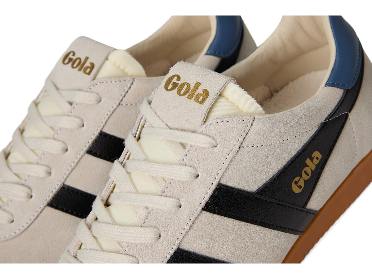 Gola Elan CMB538HB, Sneakers - 43 EU Leather Off White Black Moonlight US 9.5
