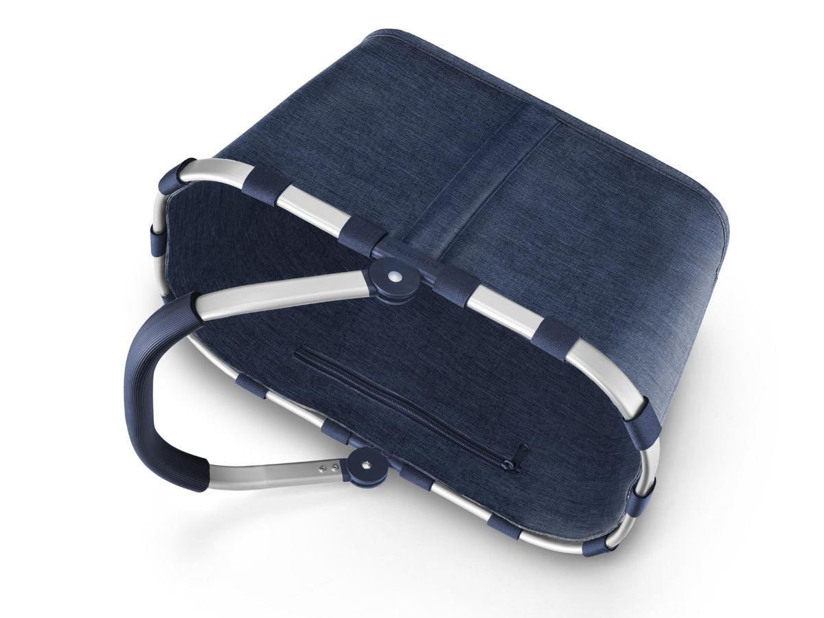 reisenthel Carrybag Twist Navy - Foldable Water-Repellent Shopping Bag