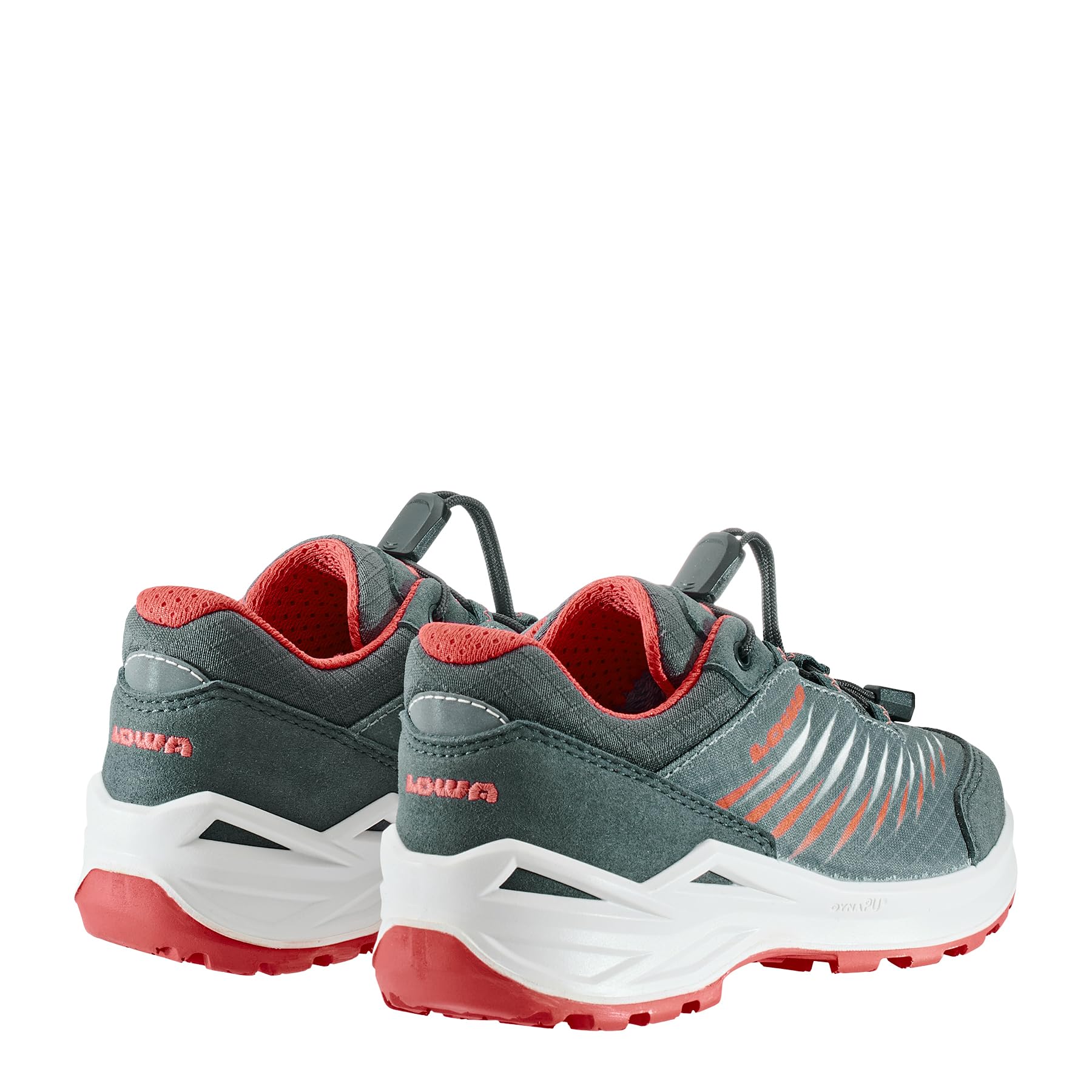 LOWA ZIRROX II GTX LO JR Trekking Sneaker Graphite Coral Waterproof