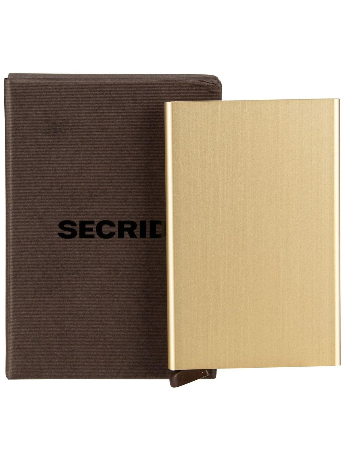Secrid Card Protector Cashmere Aluminium Wallet - RFID Blocking for 4-6 Cards