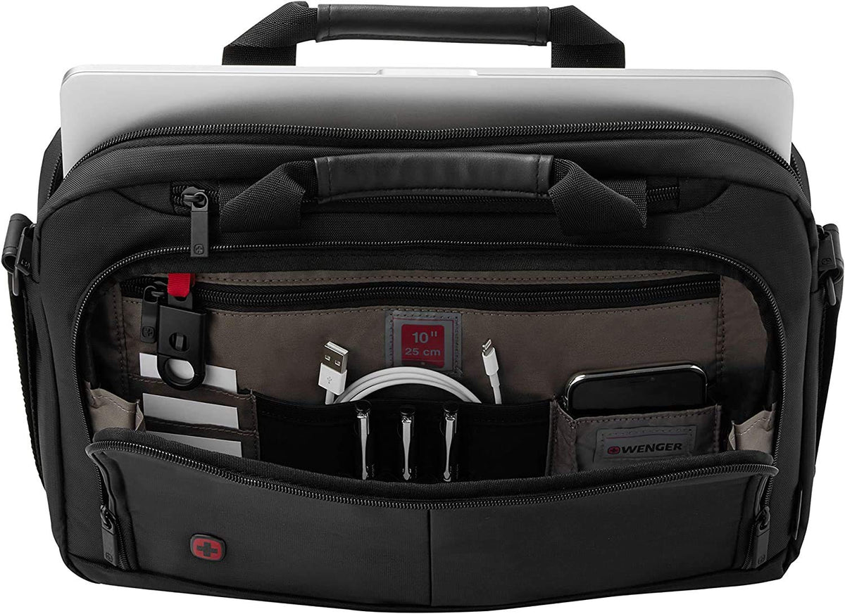 WENGER Business Source 14 Laptop Bag 39 cm Black Polyester