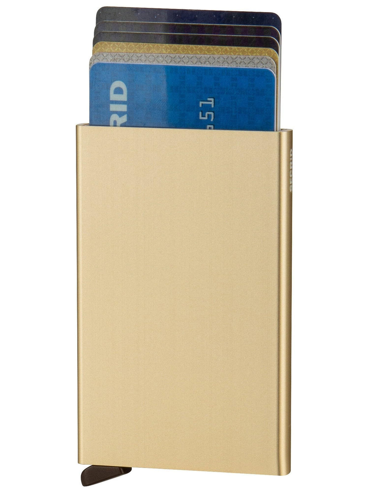 Secrid Card Protector Cashmere Aluminium Wallet - RFID Blocking for 4-6 Cards
