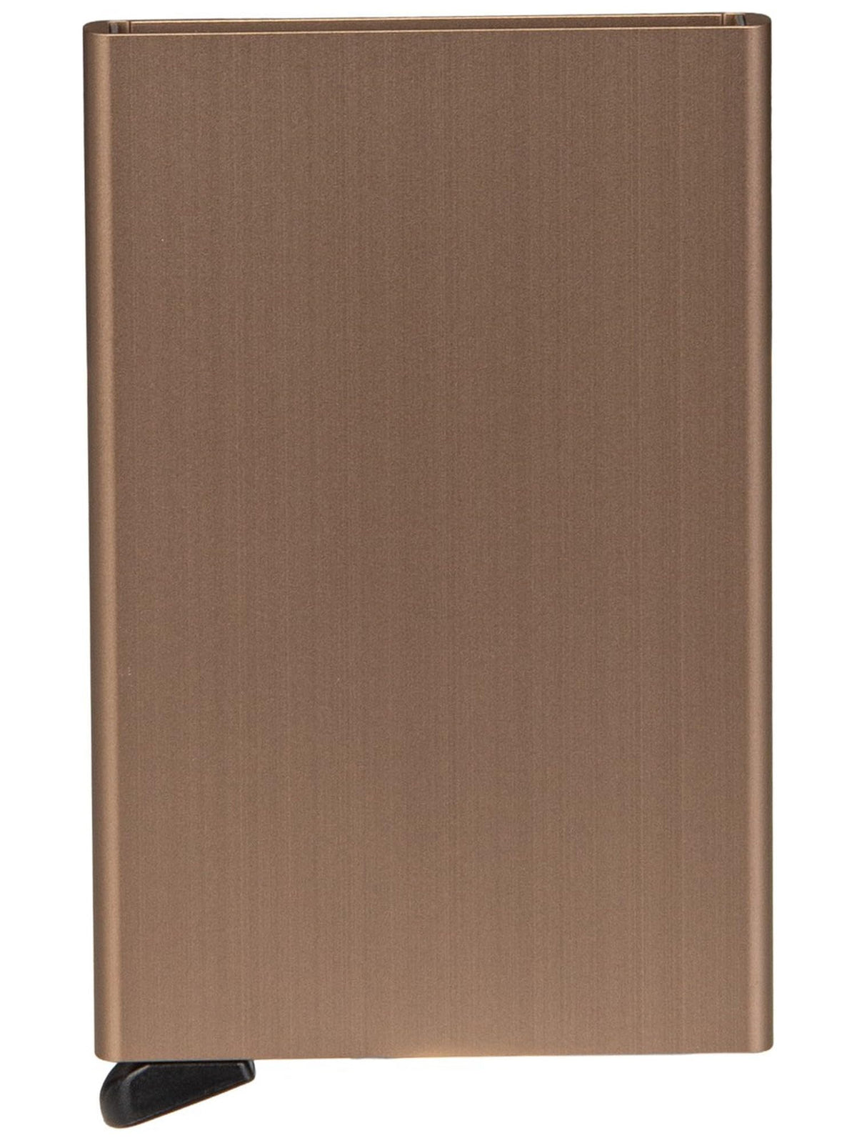 Secrid Card Protector Sand Aluminium - RFID Credit Card Holder for MagSafe