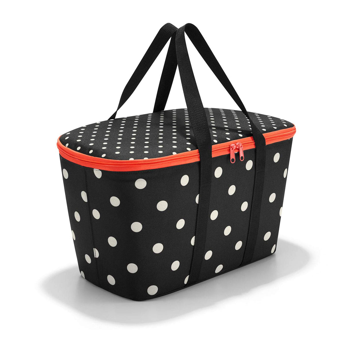 reisenthel Coolerbag Mixed Dots - Insulated Polyester Cooler Bag for Picnic and Shopping