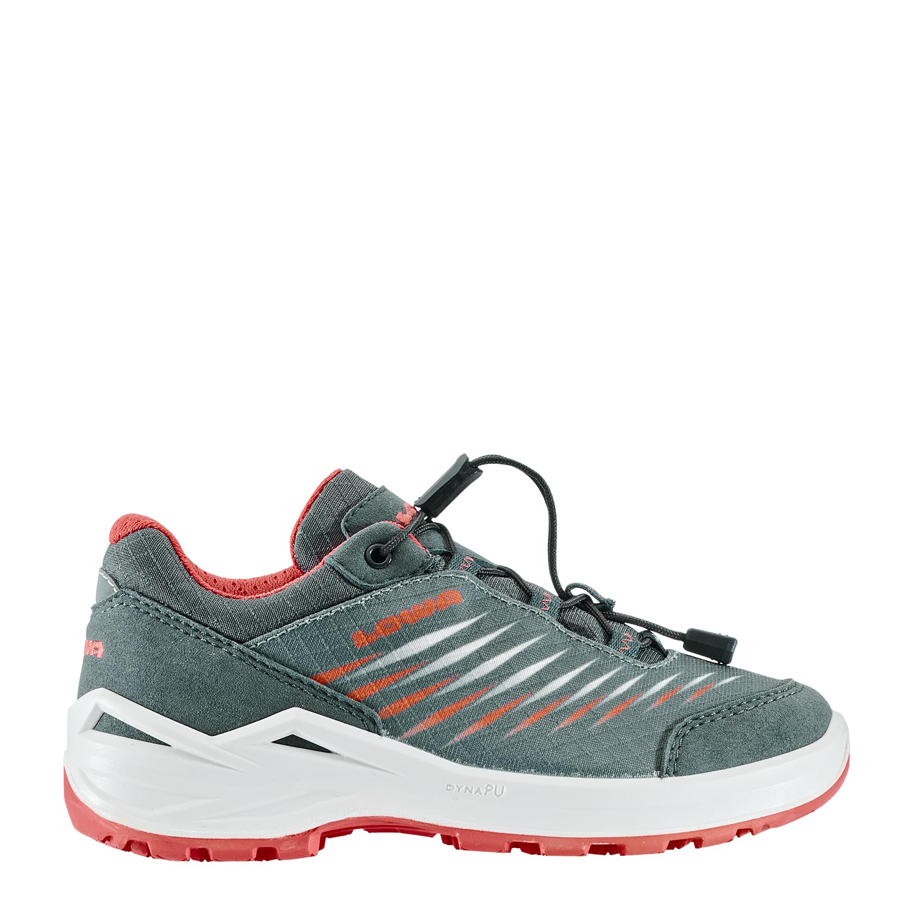 LOWA ZIRROX II GTX LO JR Trekking Sneaker Graphite Coral Waterproof
