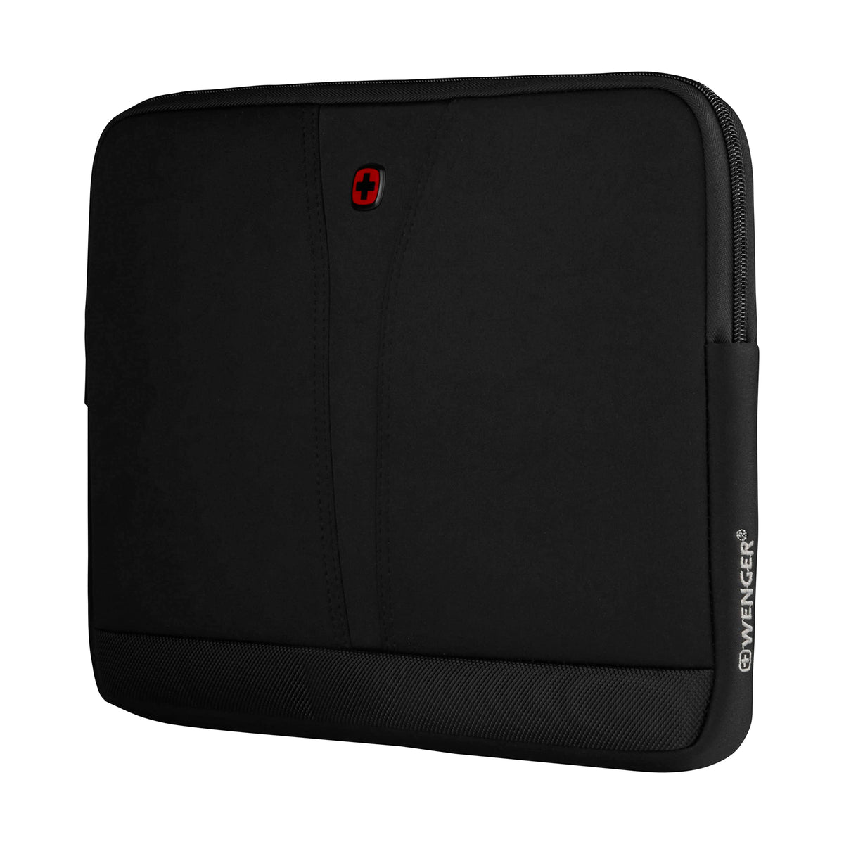 WENGER BC Fix 14" Laptop Sleeve - Black Neoprene Case for Men & Women