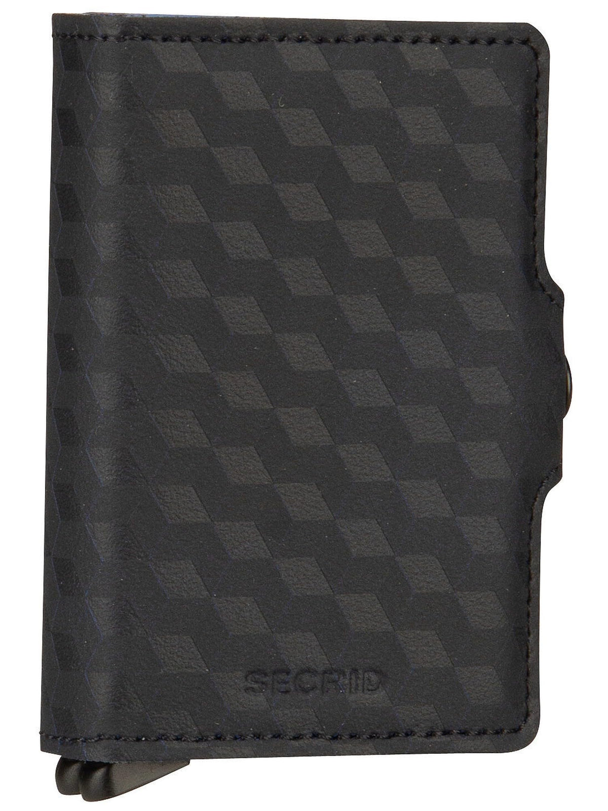Secrid Twinwallet Optical Titanium-Blue Wallet - Sustainable Fiber Blend