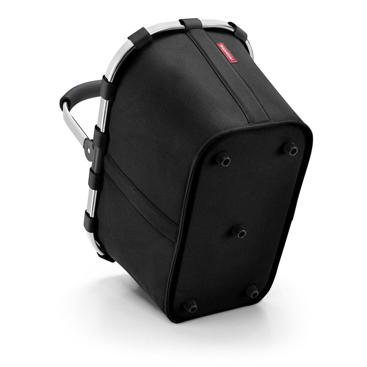 reisenthel Carrybag Frame Platinum/Black - Lightweight Spacious Travel Duffel