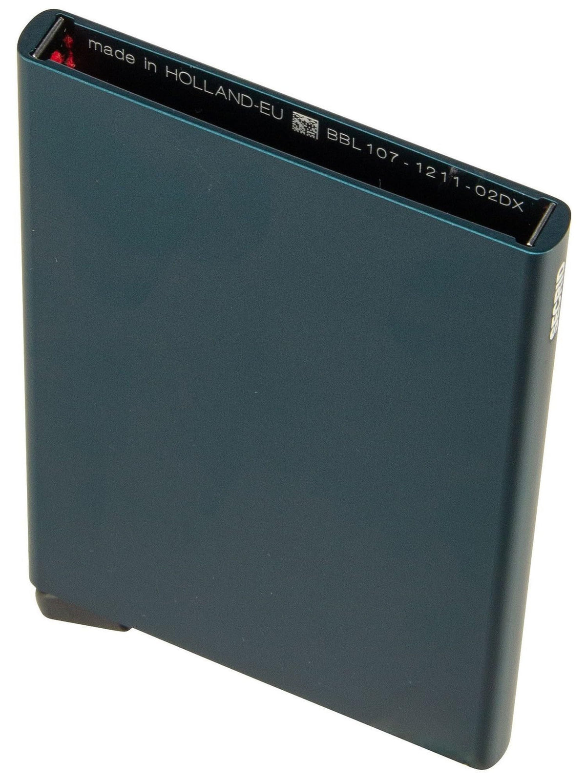Secrid Cardprotector RFID Card Holder Teal Aluminium Minimalist