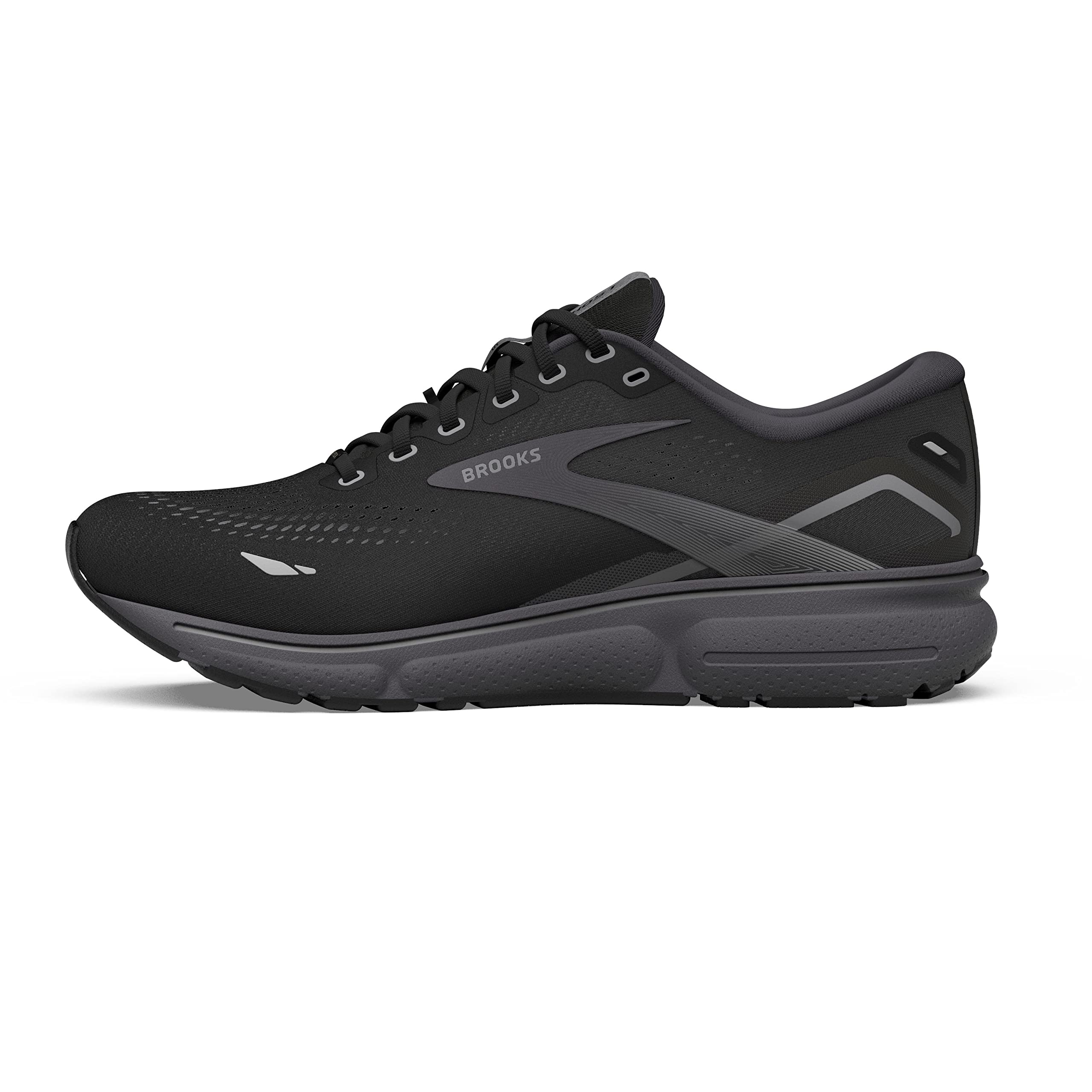 Brooks Ghost 15 GTX Men Road Running Shoes Blue Peacoat Orange Mesh Waterproof