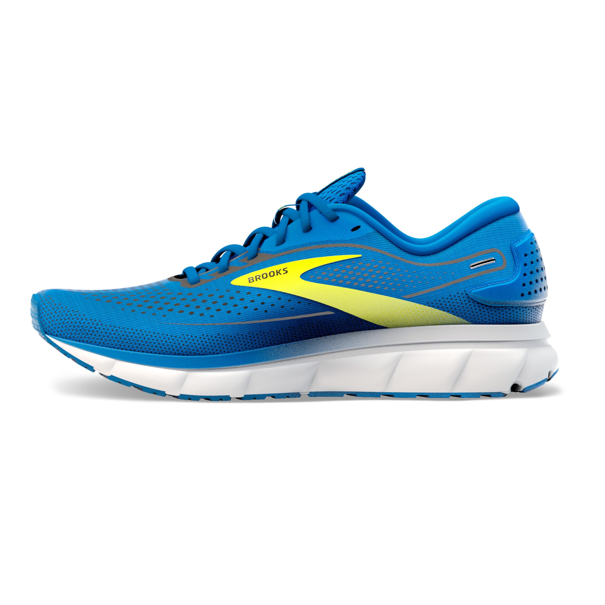 Brooks Trace 2 Men Running Shoes Blue Nightlife White Breathable Cotton