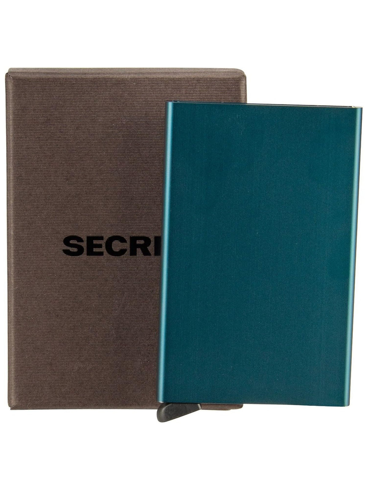 Secrid Cardprotector RFID Card Holder Teal Aluminium Minimalist