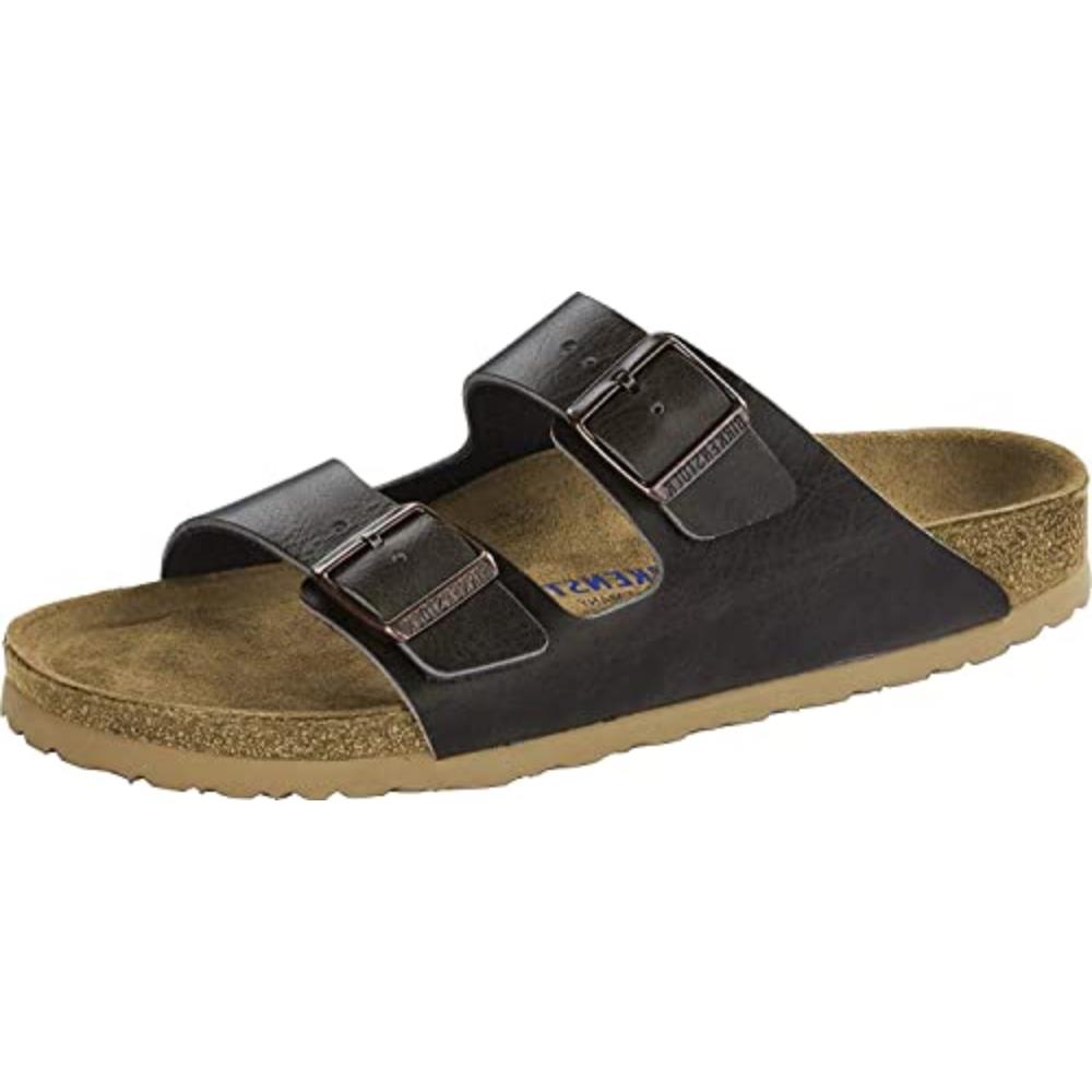 Birkenstock mule Arizona antique ll anthracite synthetic - Bartel-Shop