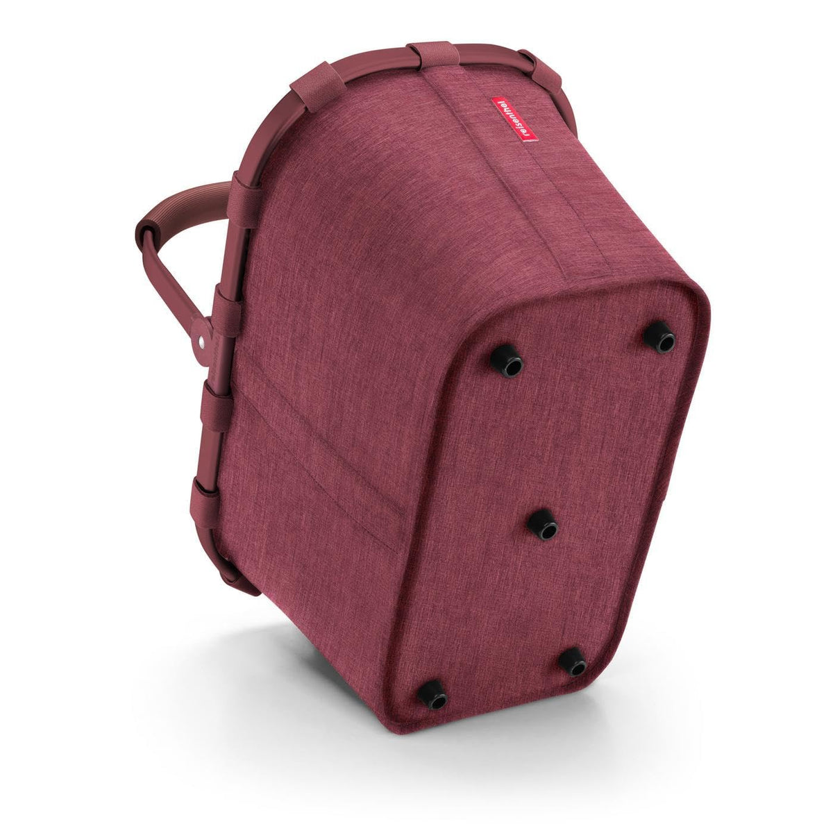 reisenthel Carrybag Shopping Basket 22L Twist Maroon Polyester