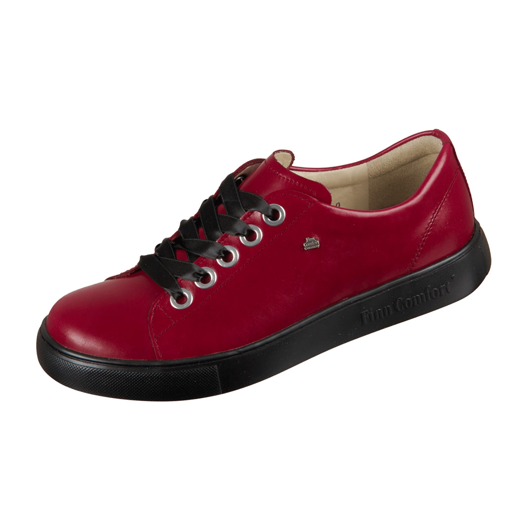 Finn Comfort Elpaso Women's Stylish Red Walking Shoes