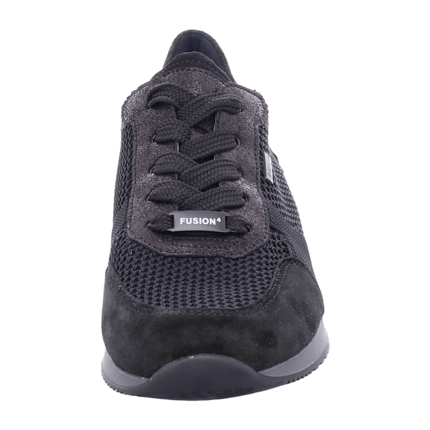 ARA LISBON-G Women's Low-Top Lace-Up Shoes Black Nubuck Leather Cold Weather Lined - Bartel-Shop