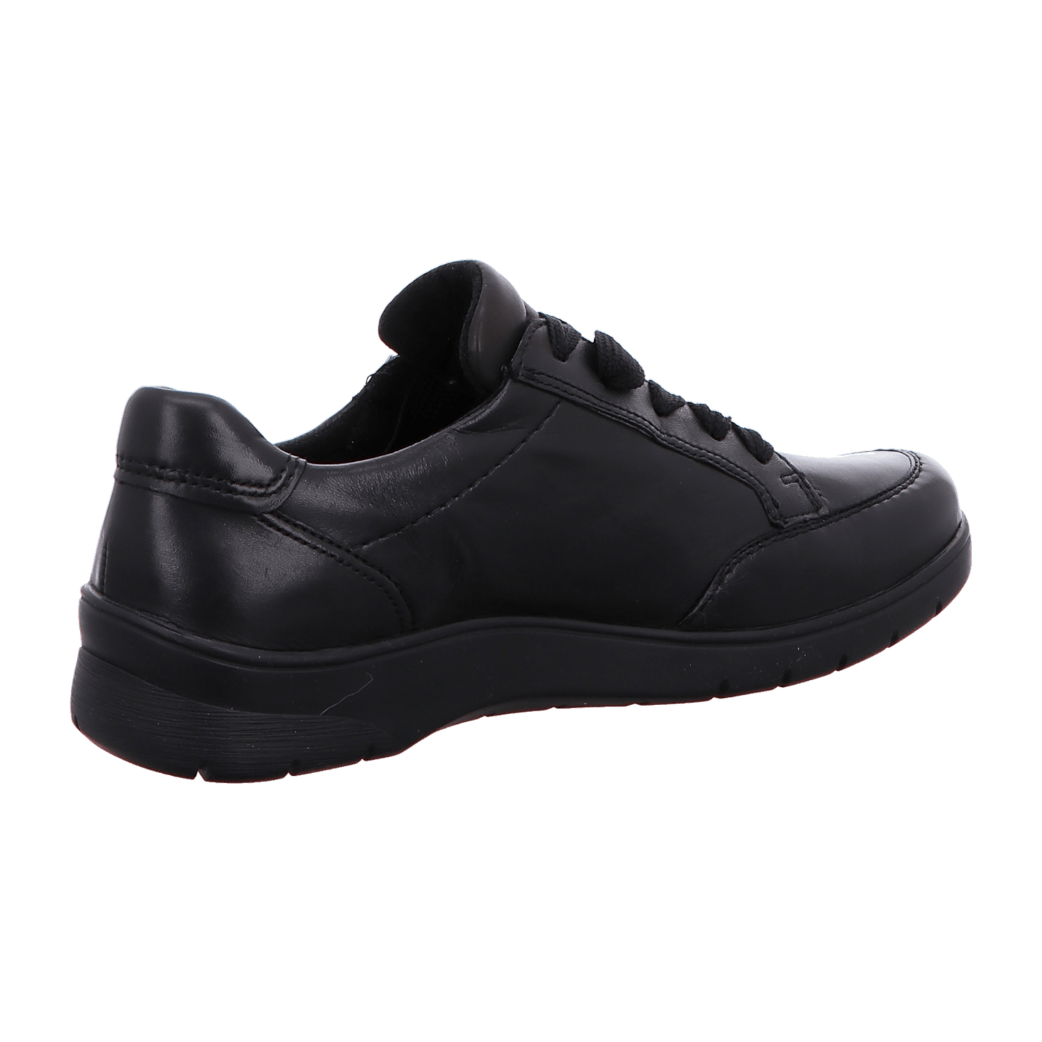 ARA MERAN Women's Round Toe Lace-Up Shoes in Black - Bartel-Shop
