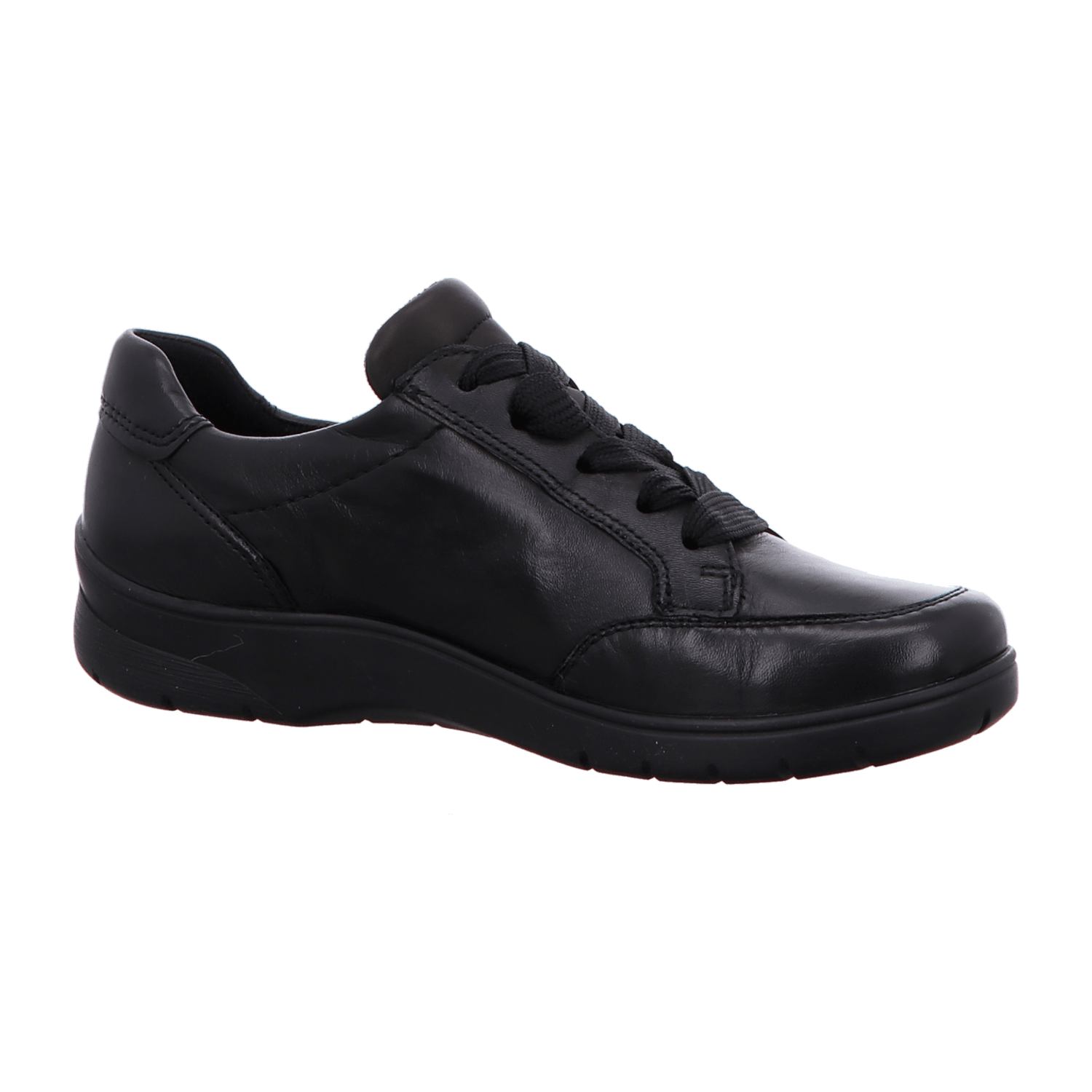 ARA MERAN Women's Round Toe Lace-Up Shoes in Black - Bartel-Shop