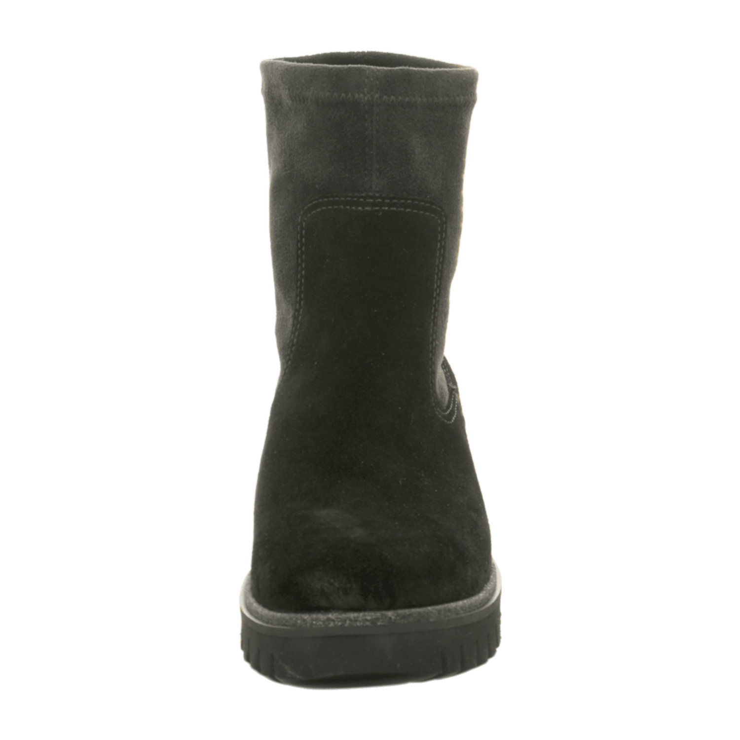ARA JACKSON Women's Chelsea Boots in Black with Round Toe and Pull-On Closure