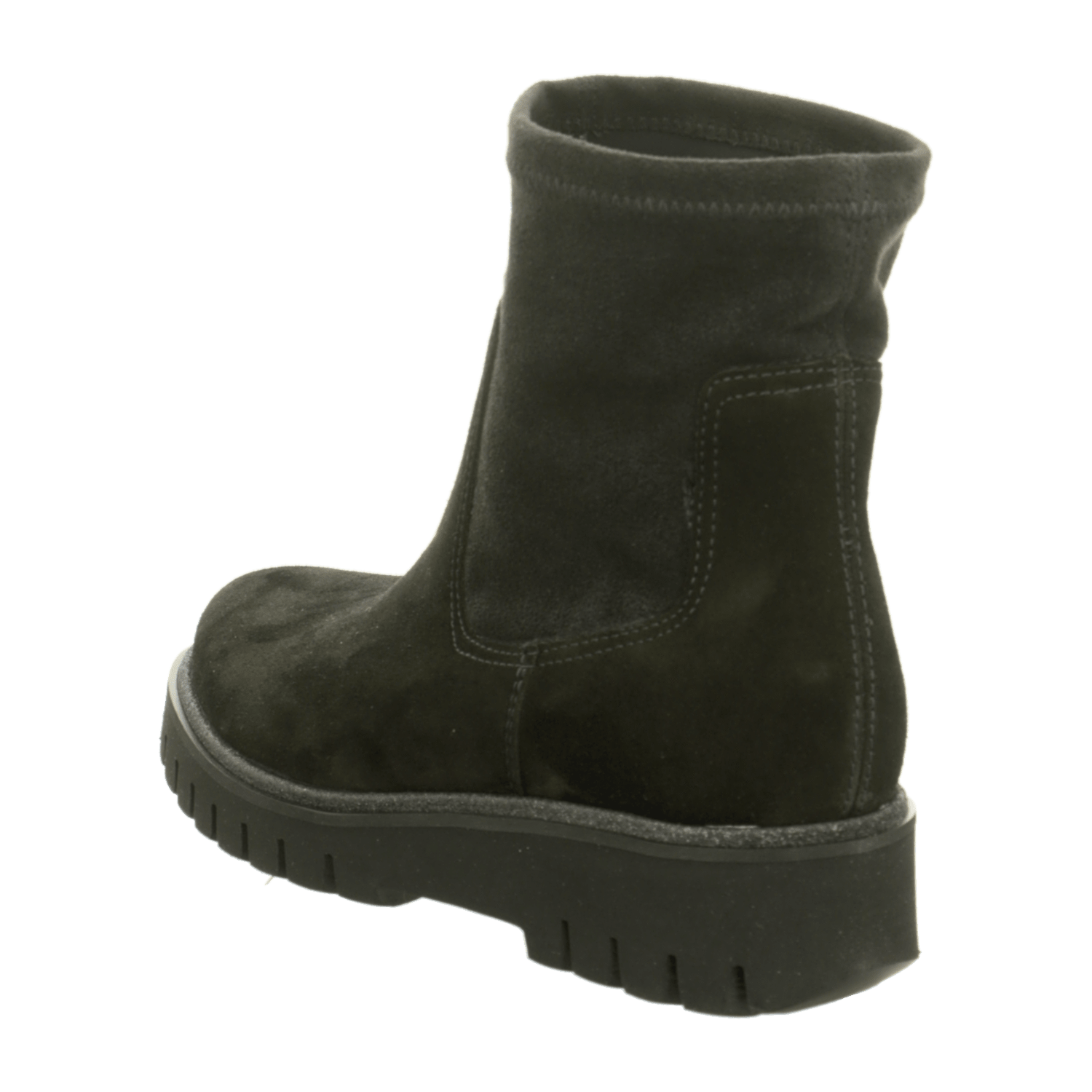 ARA JACKSON Women's Chelsea Boots in Black with Round Toe and Pull-On Closure
