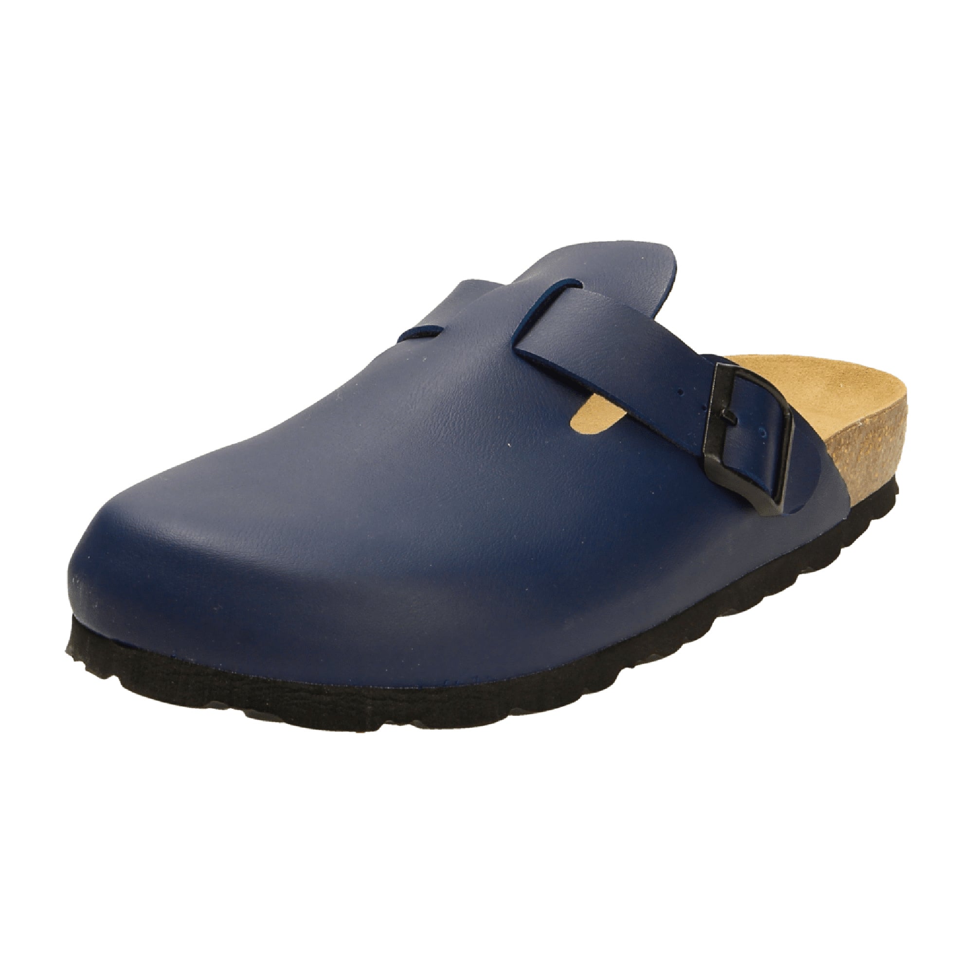 Rohde Blue Men's Clogs Synthetic Upper Textile Lining Round Toe Flat Heel