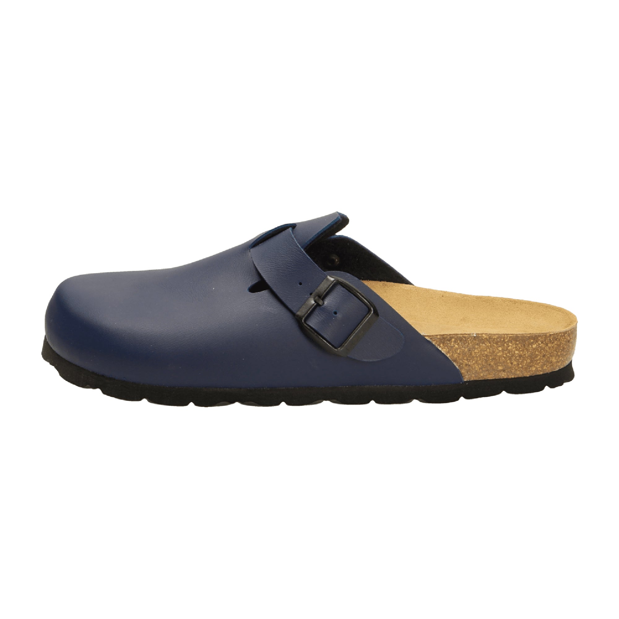 Rohde Blue Men's Clogs Synthetic Upper Textile Lining Round Toe Flat Heel