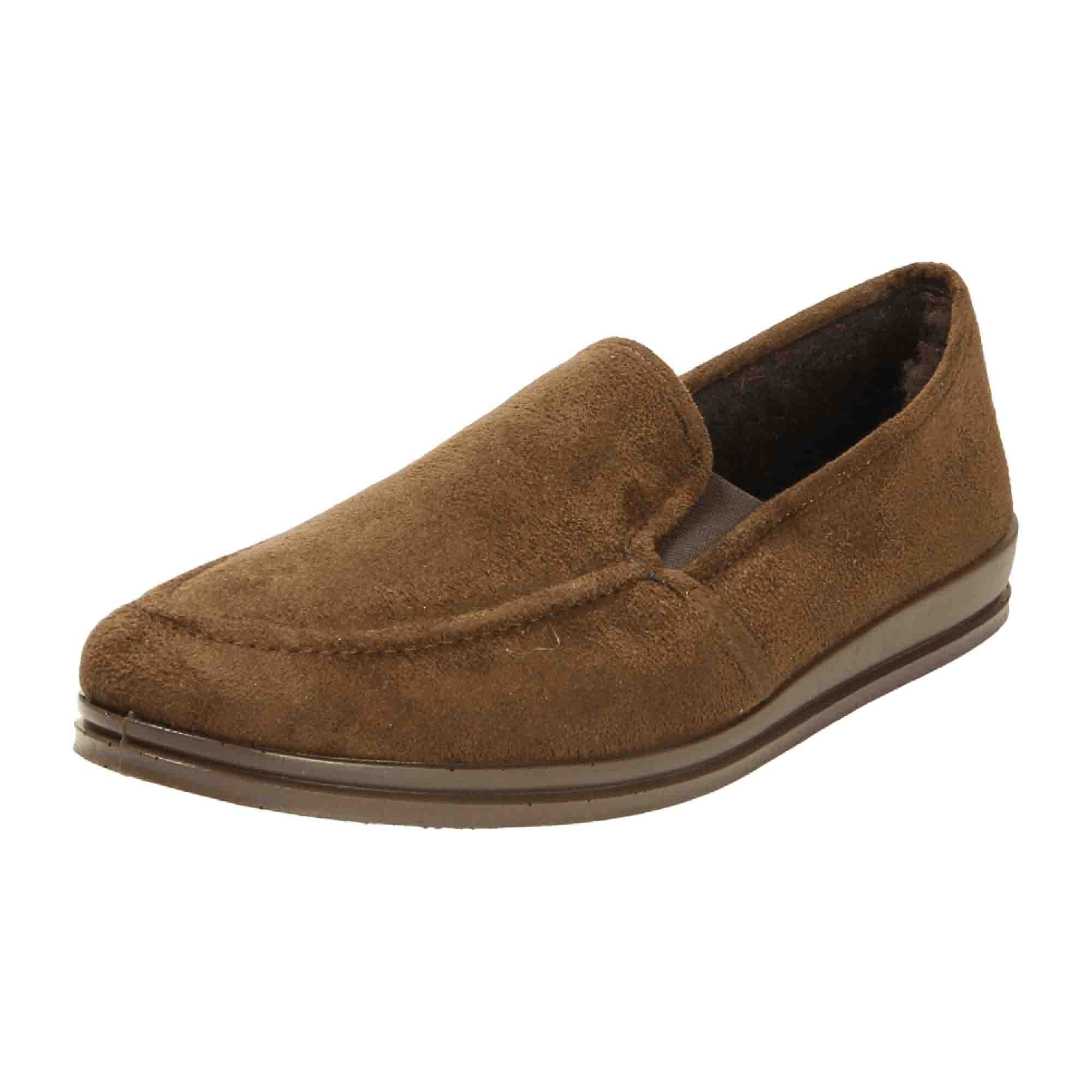 Rohde Lillestrom Brown Slip-On Shoes for Men