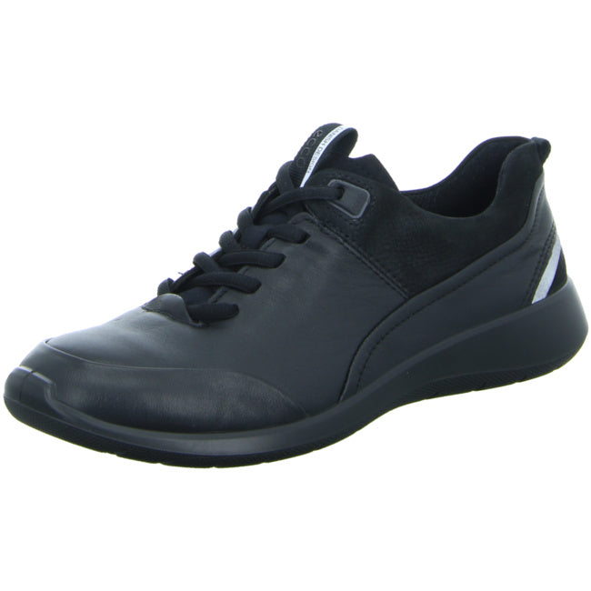 Ecco comfortable lace-up shoes for women black - Bartel-Shop