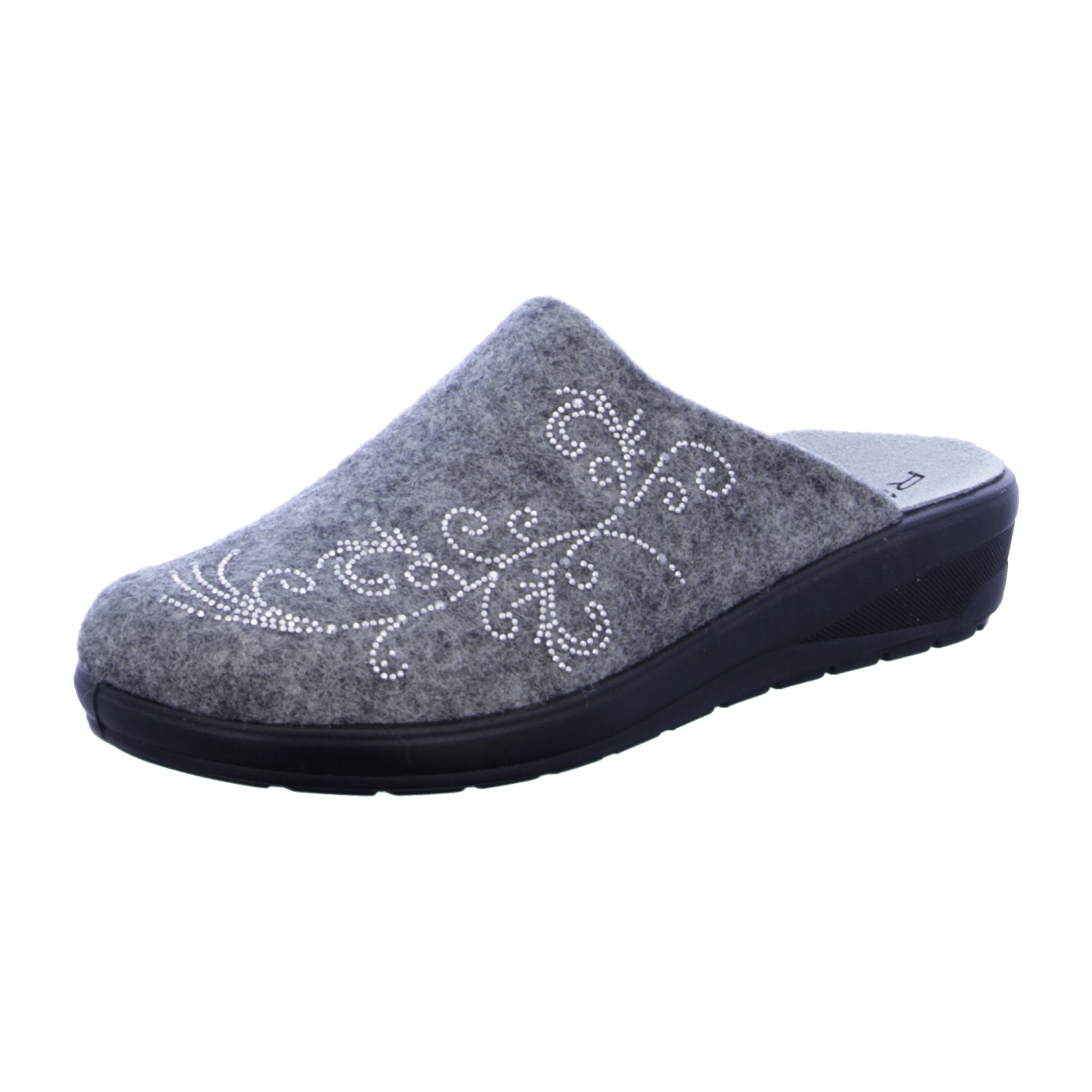 Rohde Women's Gray House Shoes Comfortable and Stylish for Fall Winter