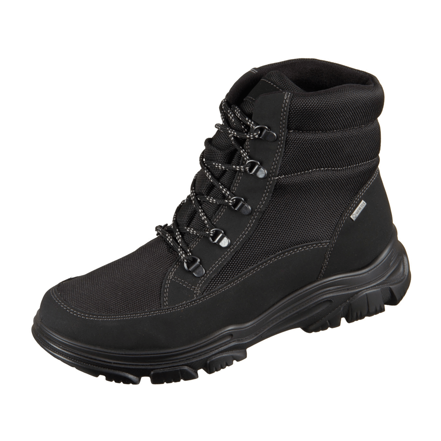 ARA Freno Men's Snow Boots Lace-Up Boots Black Synthetic - Bartel-Shop
