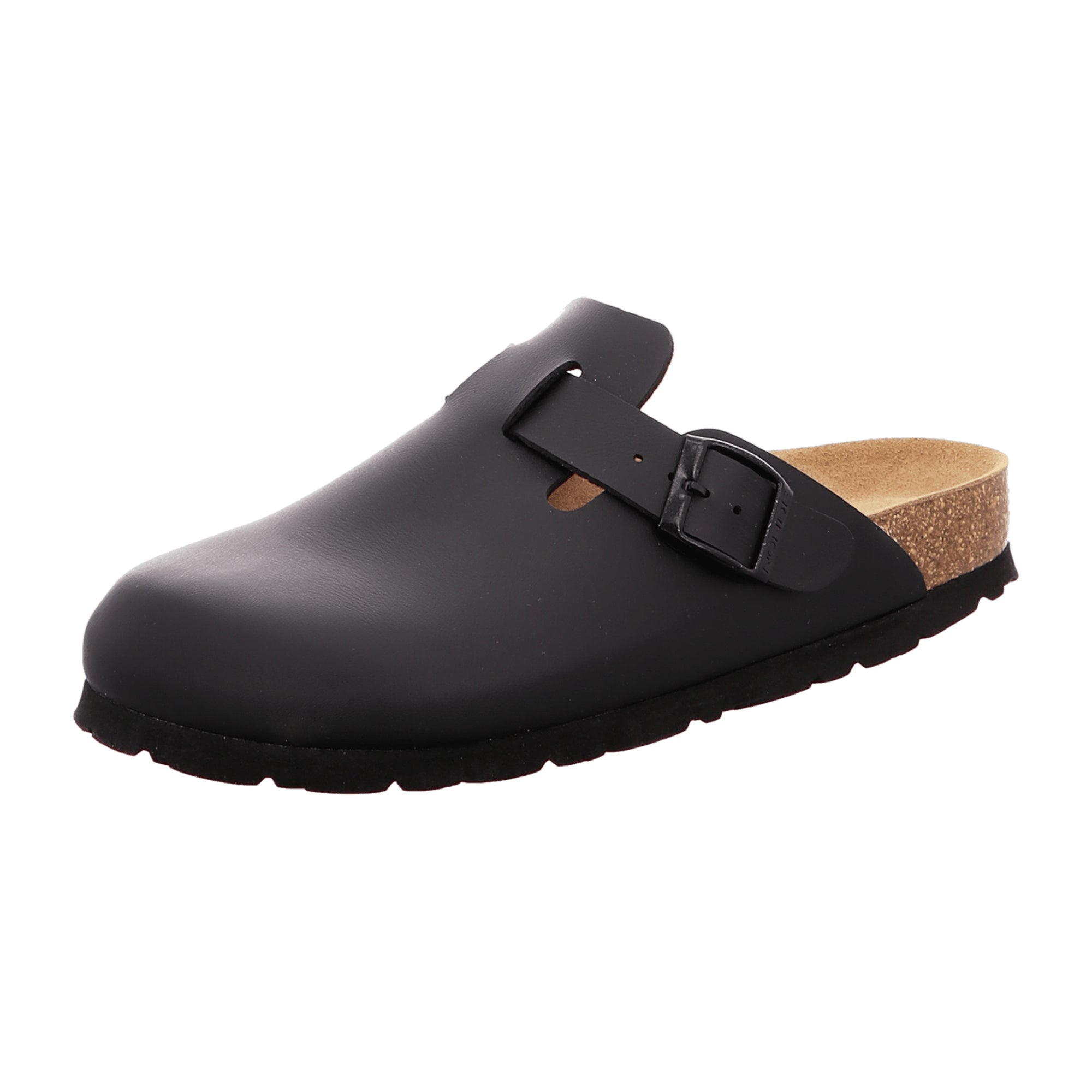 Rohde Women's Black Clogs with Flat Heel and Round Toe