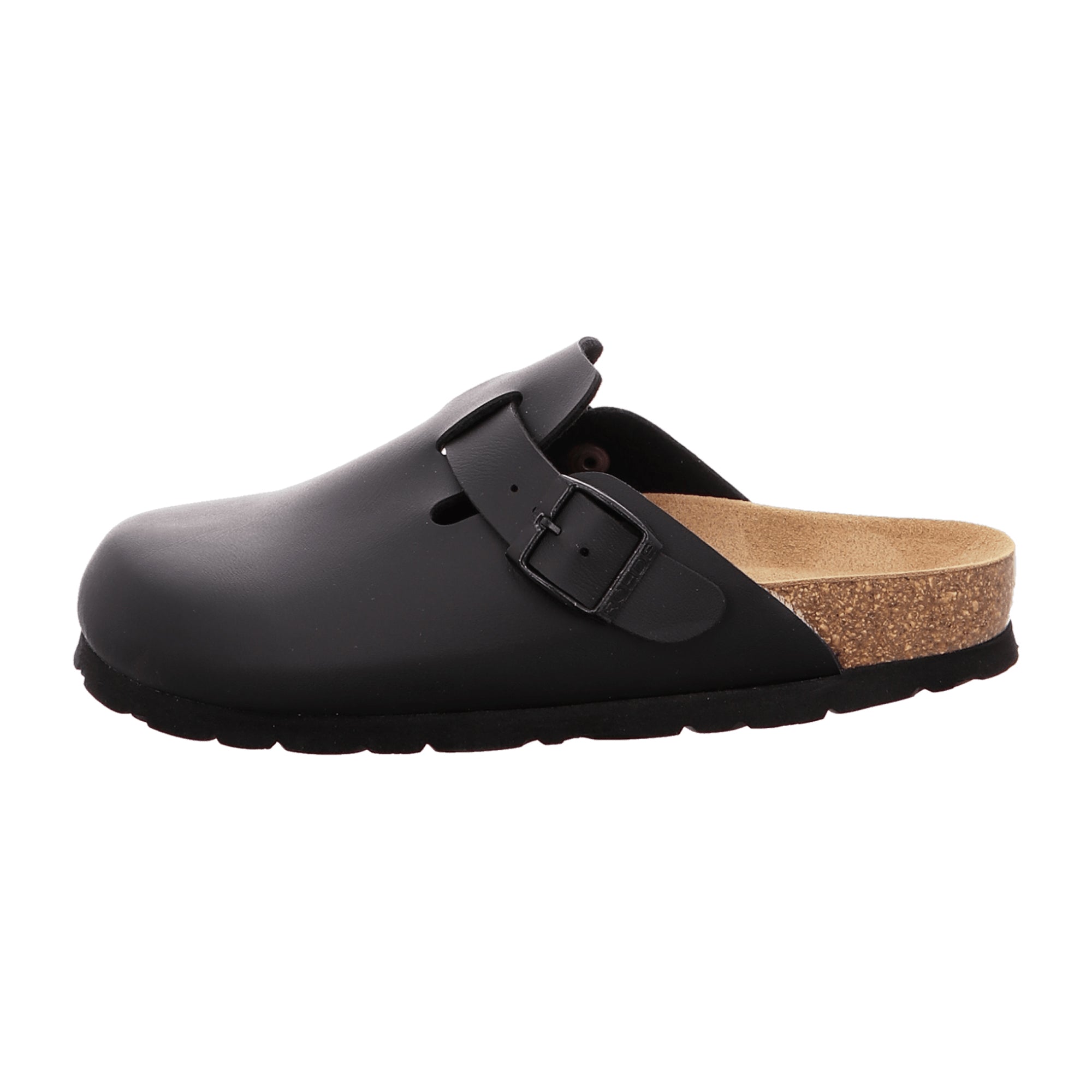 Rohde Women's Black Clogs with Flat Heel and Round Toe