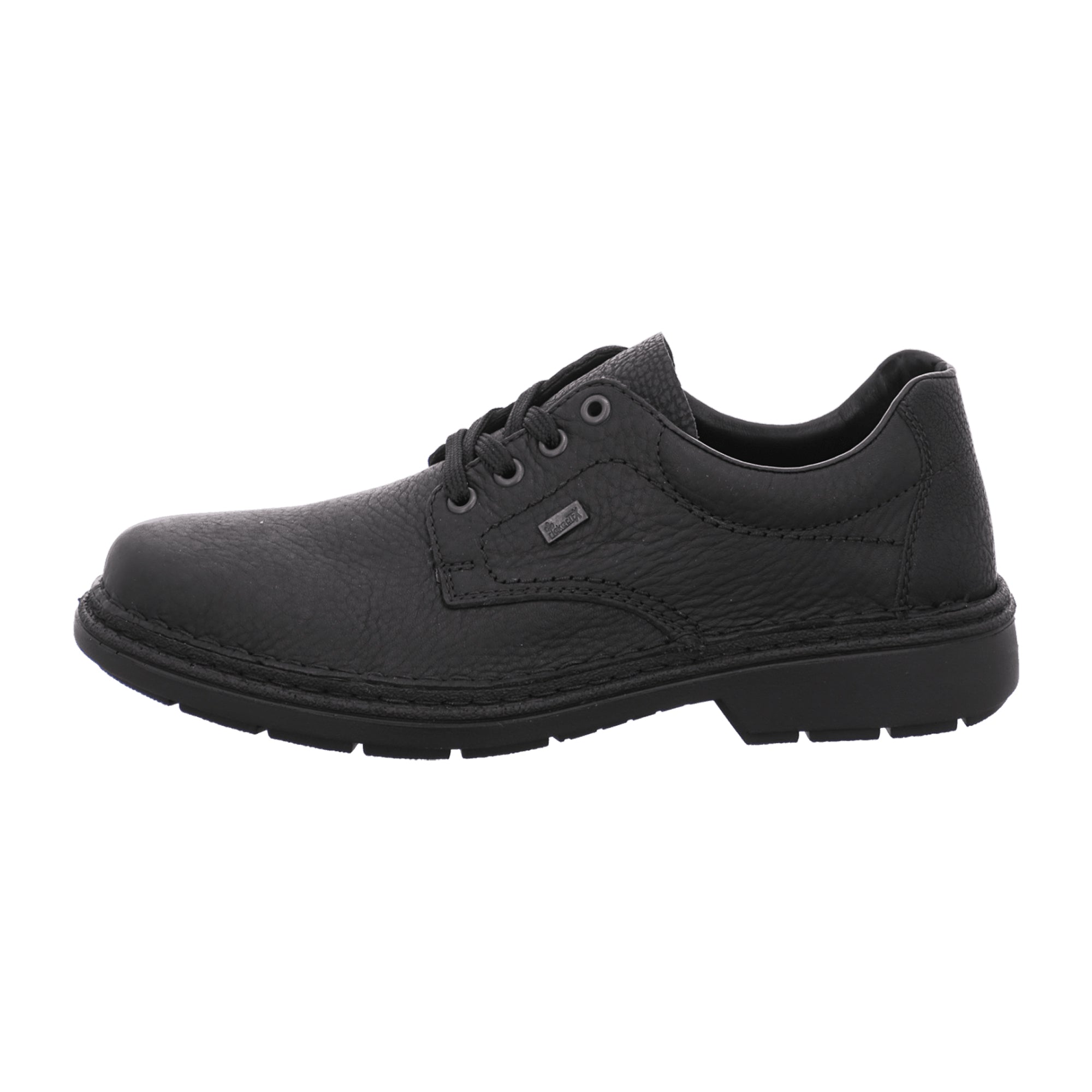 Rieker 05001-00 Black Comfort Lace-Up Shoes Water-Resistant Lightweight Sole