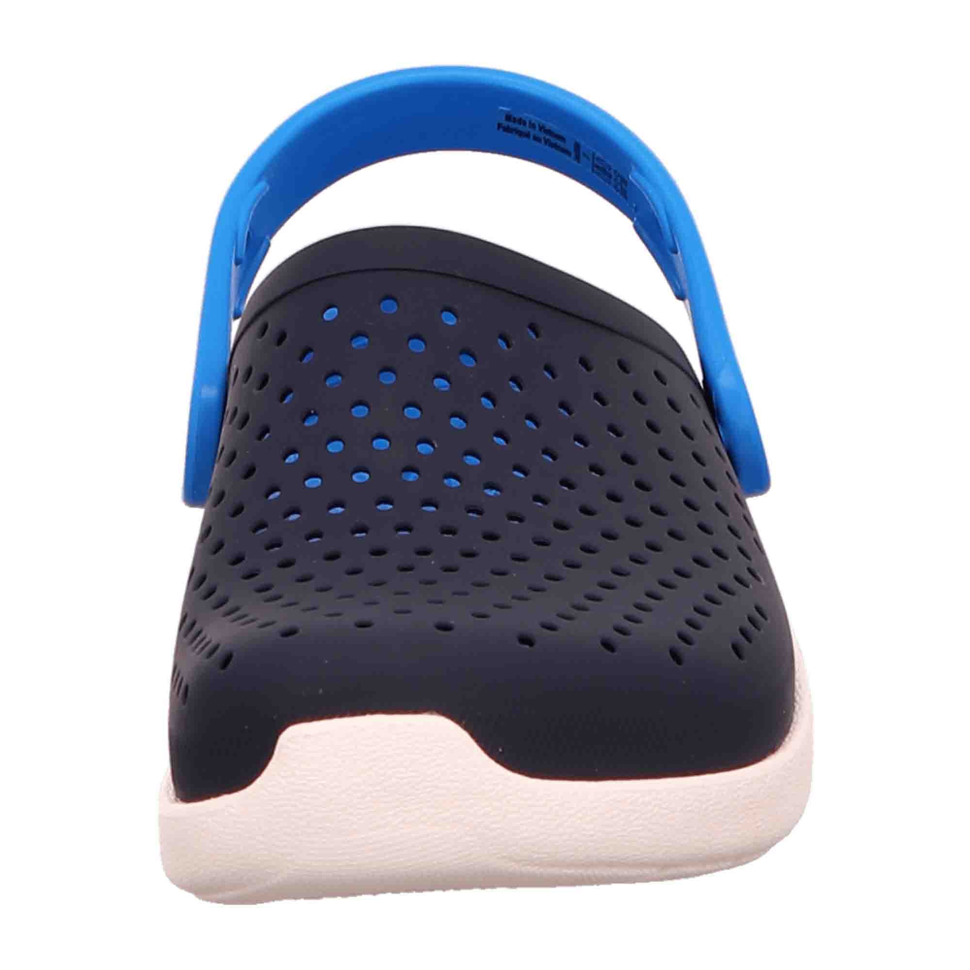 Crocs LiteRide Clog K for Kids - Comfortable, Stylish Blue Slip-On Shoes